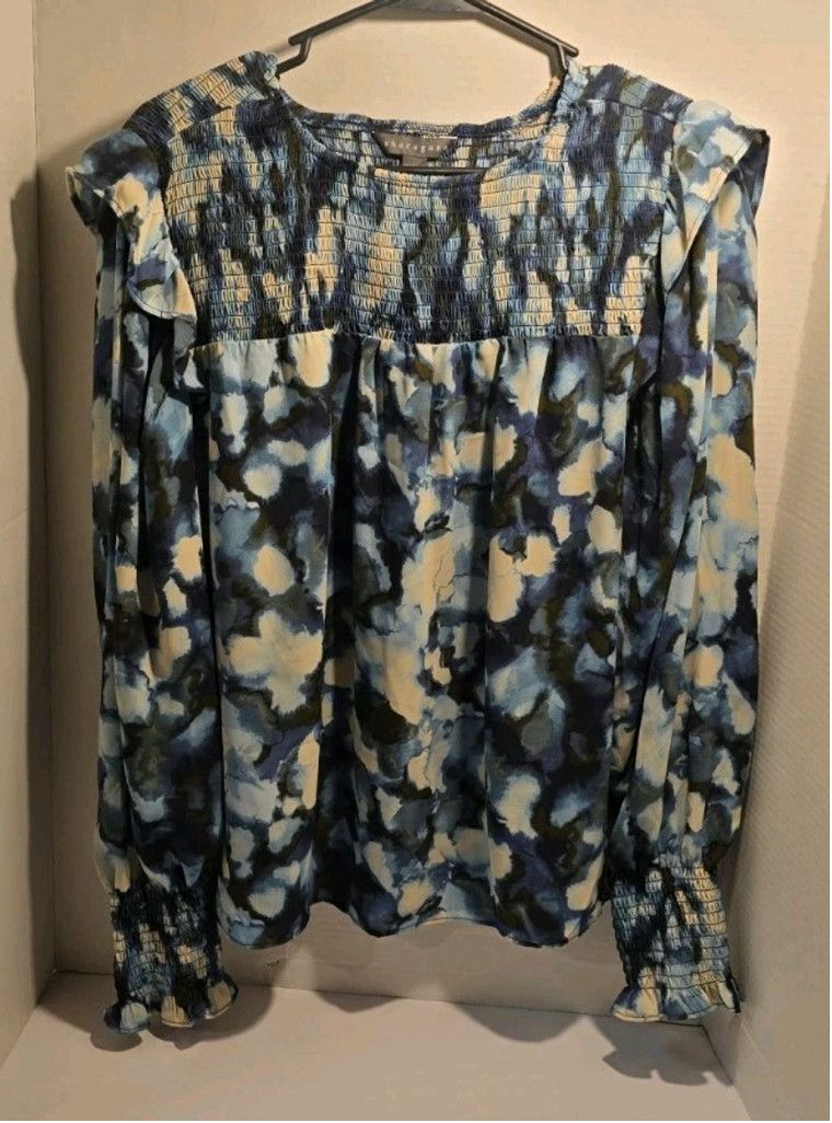 The Unbranded Brand Womens Top Sharagano Size Large Size L / US 10 / IT 46 - 1 Thumbnail