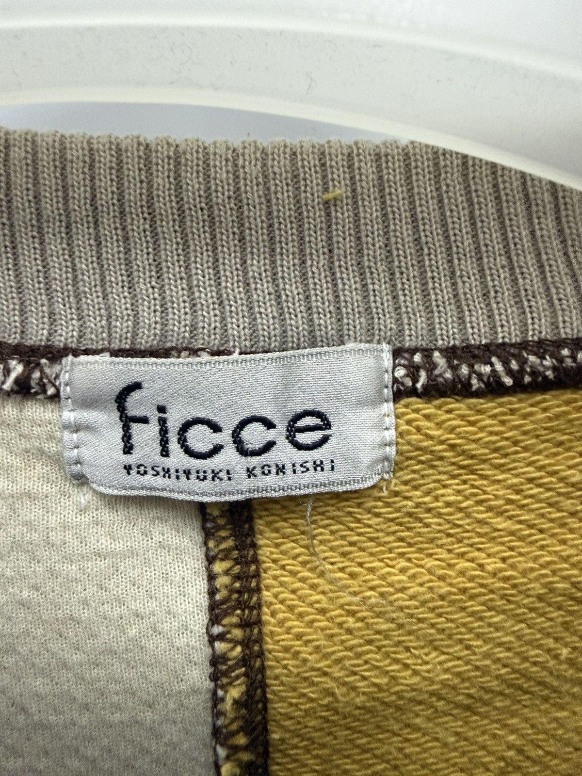 Yoshiyuki Konishi ⚡️Ficce Yoshiyuki Konishi Sweat Jpn Designer Patchwork Embroi Size US L / EU 52-54 / 3 - 8 Thumbnail