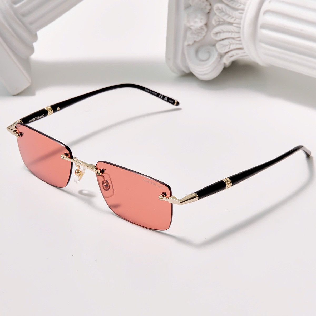 Montblanc MONTBLANC MB0344S 007 SUNGLASSES Size ONE SIZE - 2 Thumbnail