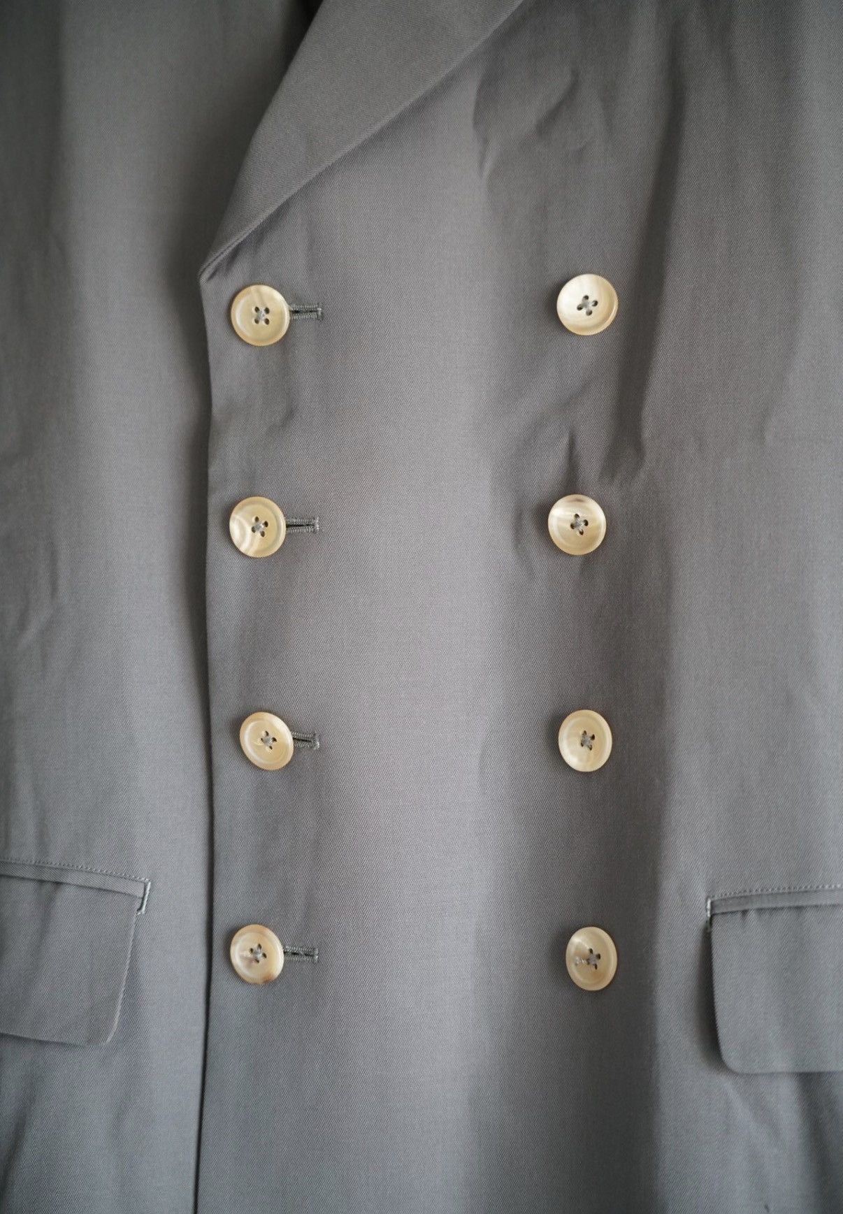 Yohji Yamamoto Yohji Yamamoto 91aw Special Collar Double Breasted Blazer K4 Size US M / EU 48-50 / 2 - 4 Thumbnail