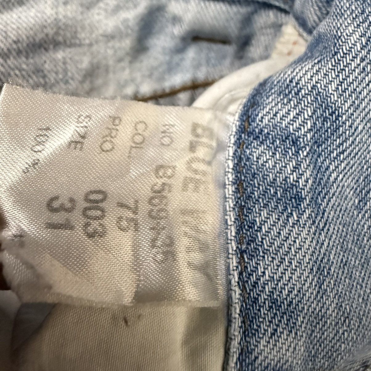 Tornado Mart 🔥🇯🇵 Japanese Vintage 90s Distressed Denim Blueway Flared Size US 31 - 14 Thumbnail