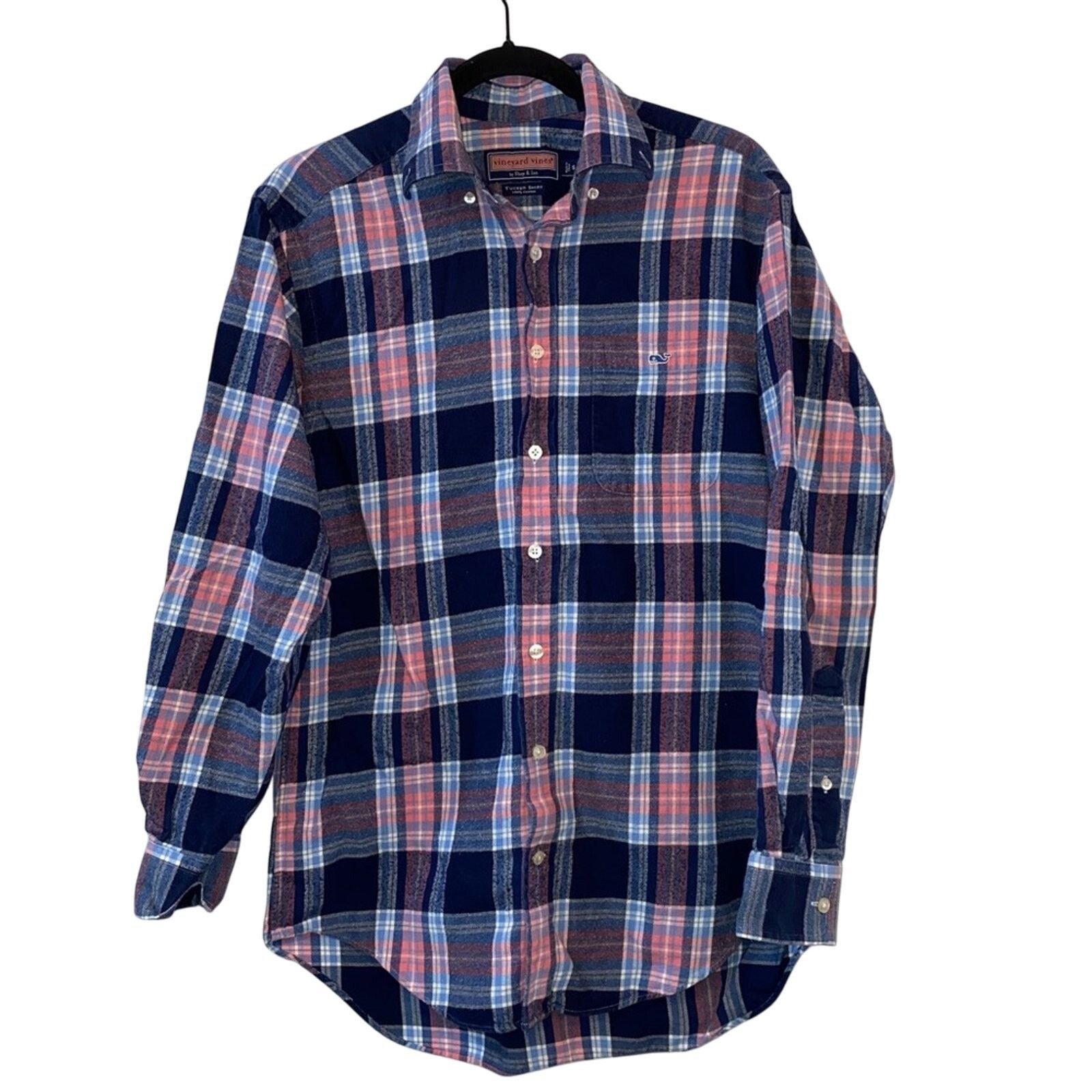 Vineyard Vines Vineyard Vines Tucker Shirt Plaid Button Down Flannel Shirt Size US S / EU 44-46 / 1 - 1 Thumbnail