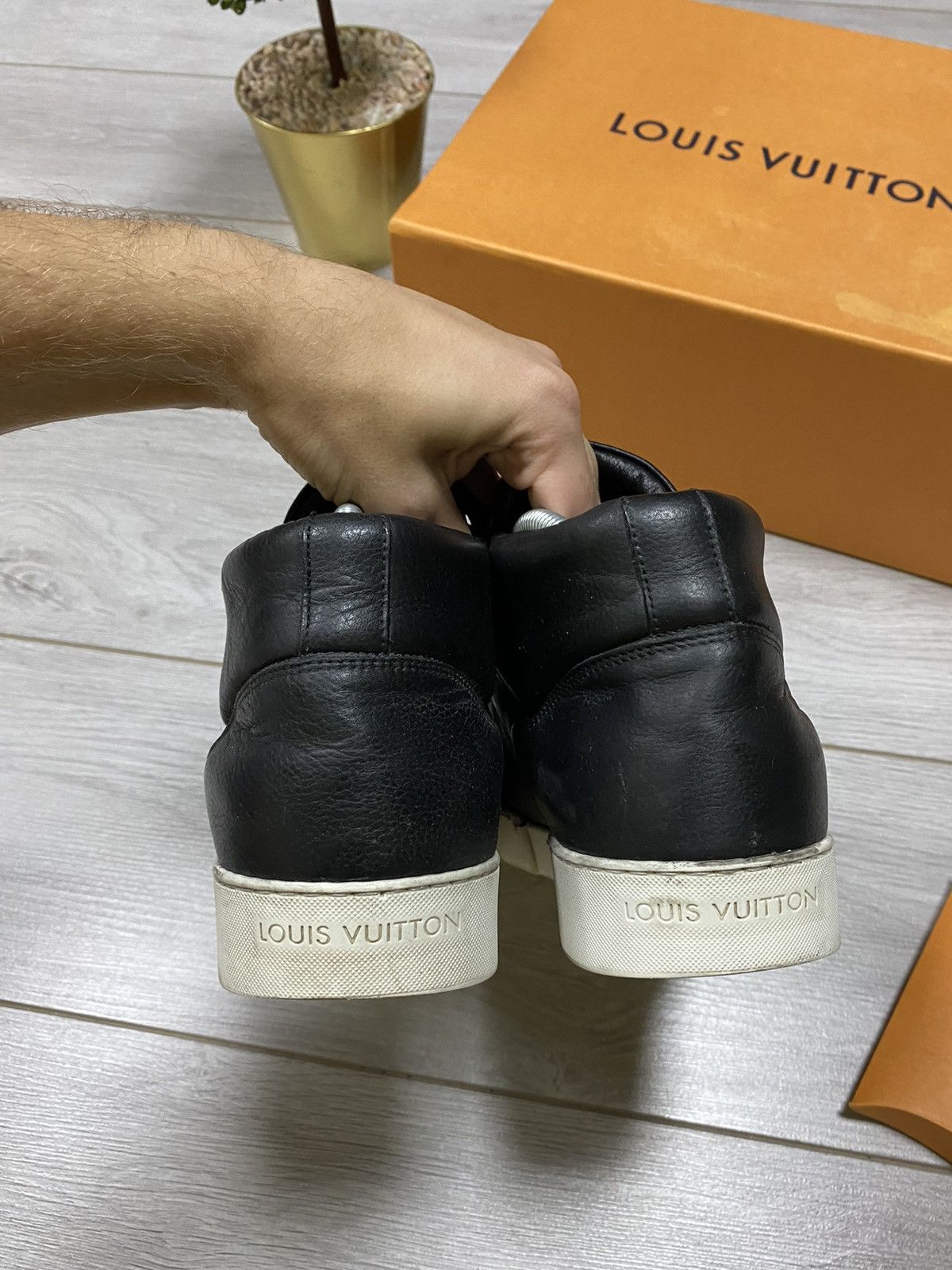Louis Vuitton Louis Vuitton boots leather fleece box Size US 9.5 / EU 42-43 - 5 Thumbnail
