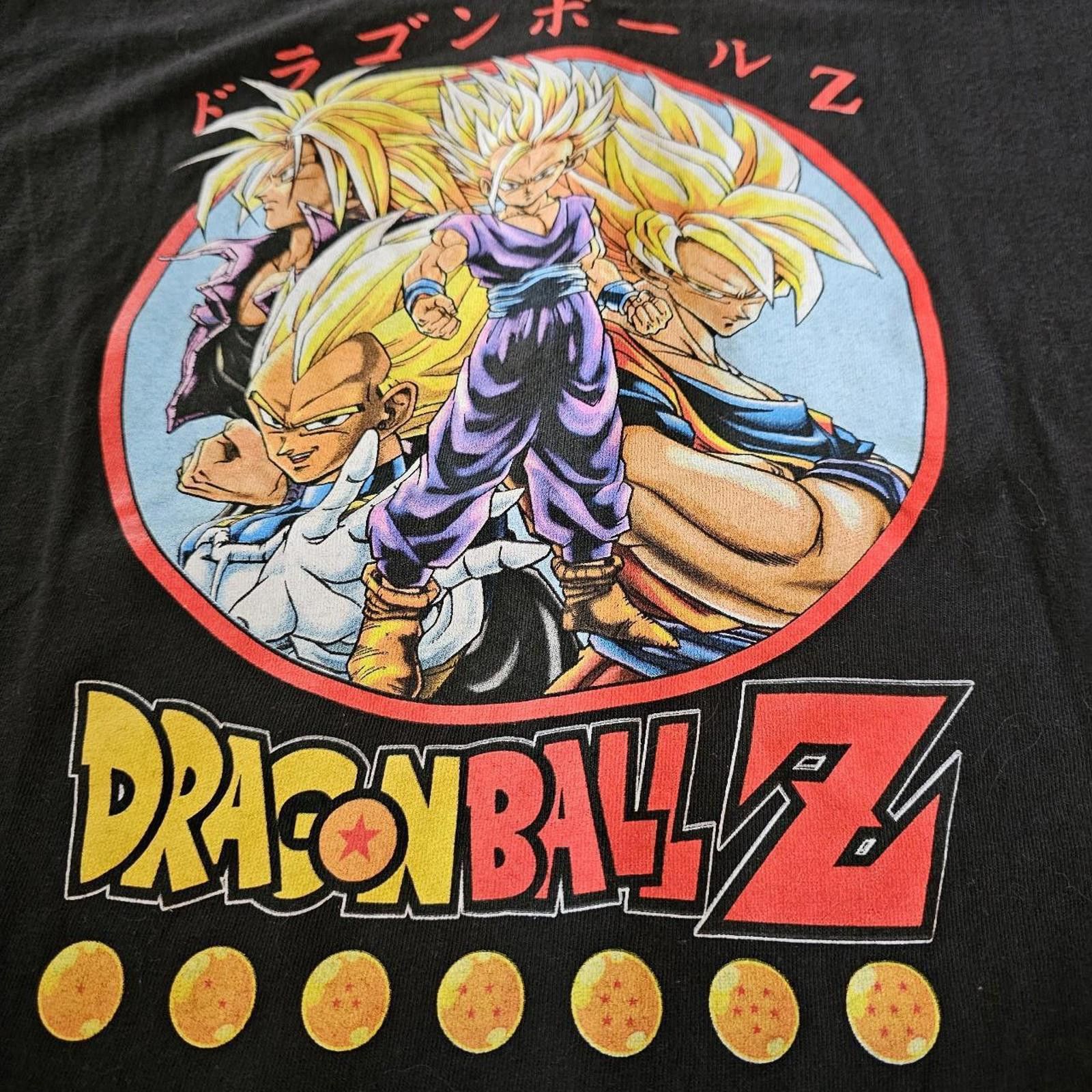 Designer Dragonballz Black and Multicolored T-shirt Size US L / EU 52-54 / 3 - 2 Thumbnail