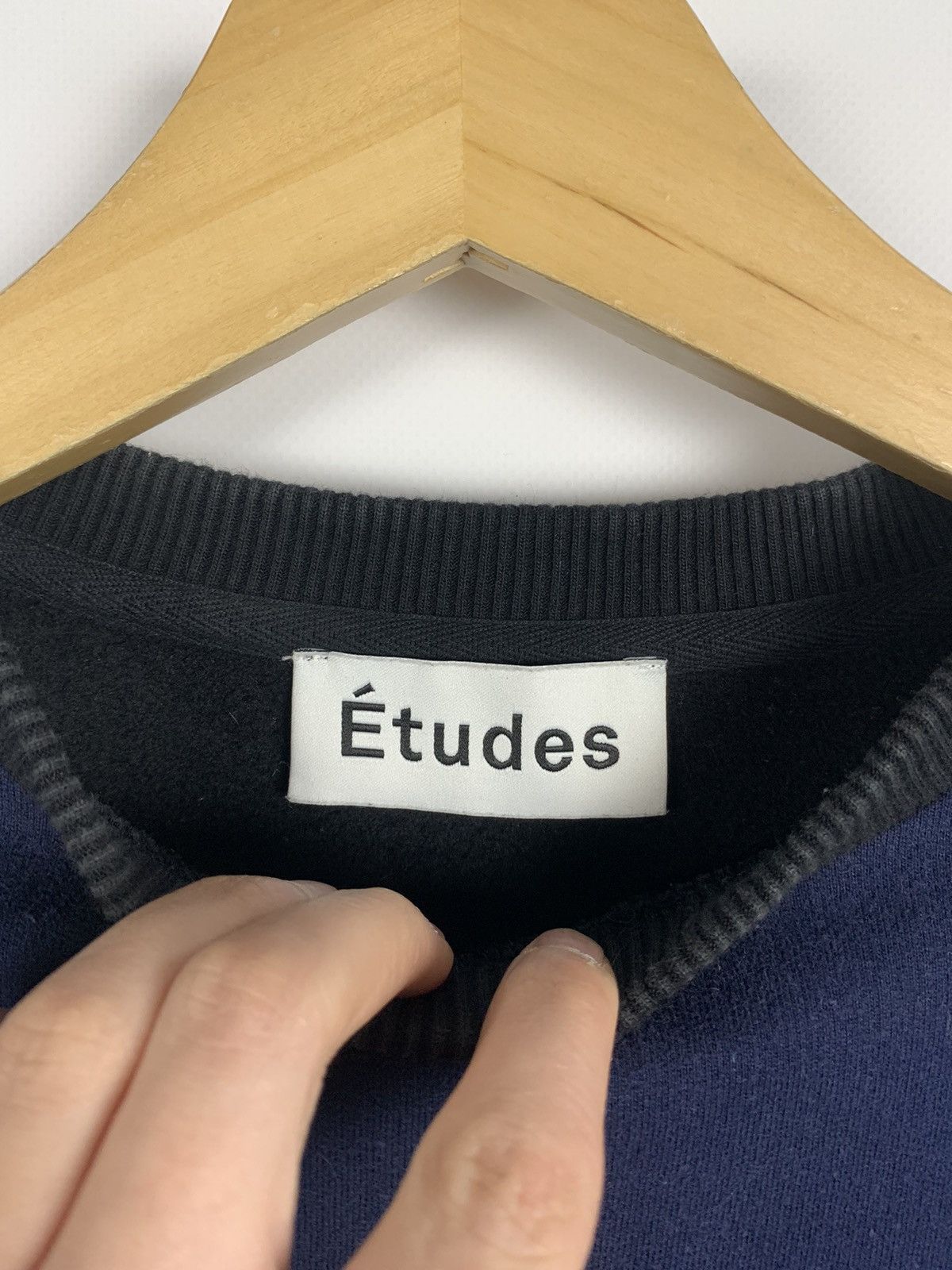 Etudes Designer Etudes Striped Sweatshirt Men's Size S Blue Size US S / EU 44-46 / 1 - 4 Thumbnail