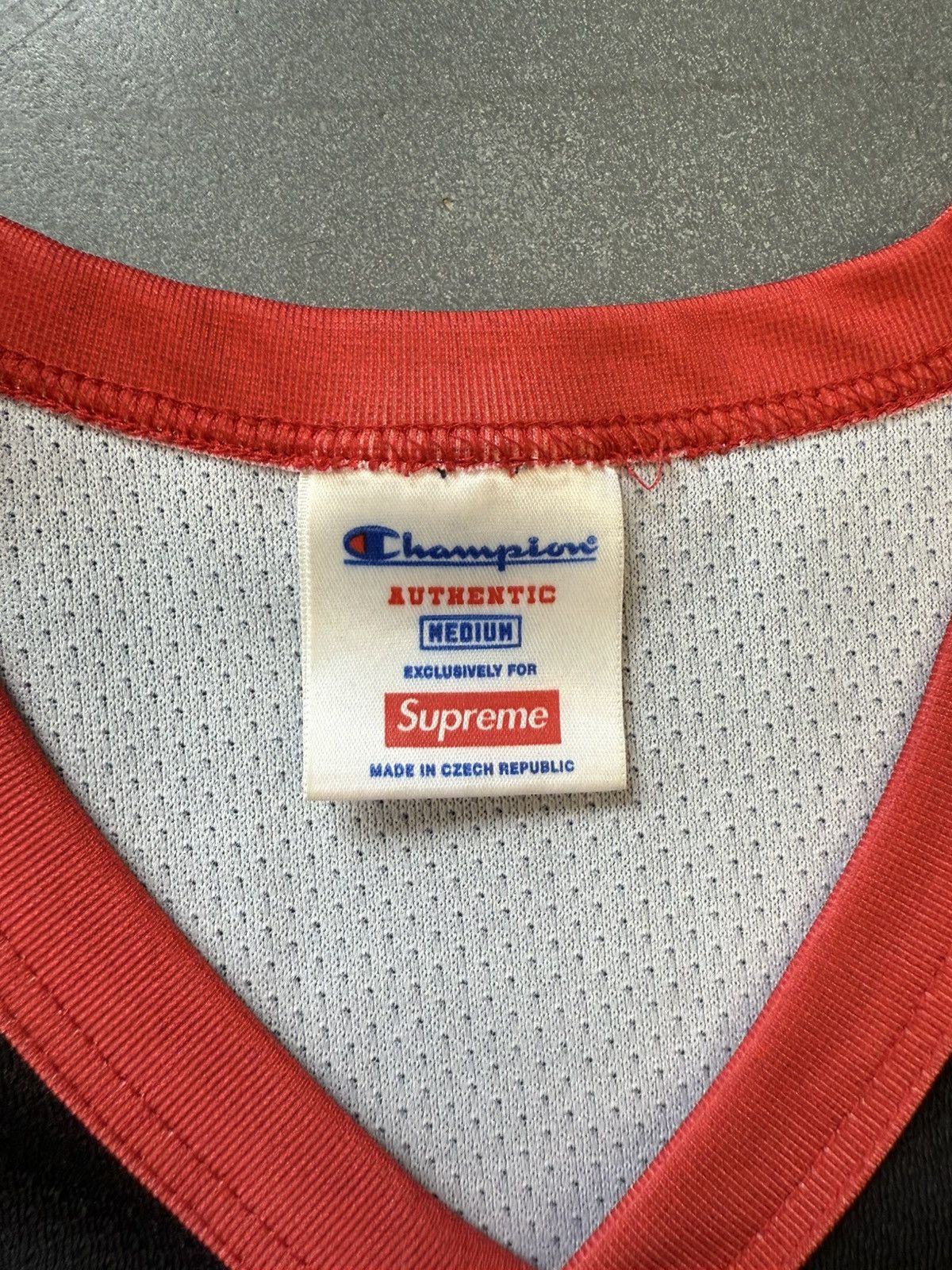 Champion × Supreme SS14 Supreme Champion Hockey Jersey Size US M / EU 48-50 / 2 - 5 Thumbnail