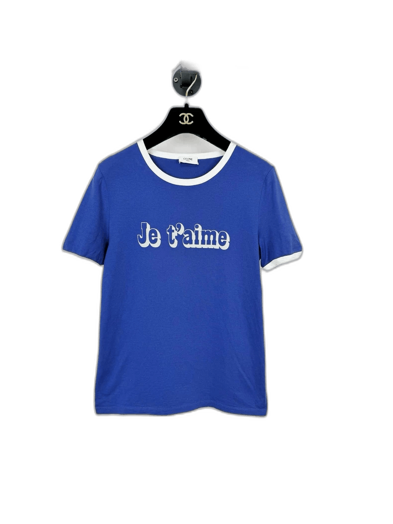 Celine Je t'aime Short Sleeve T-Shirt