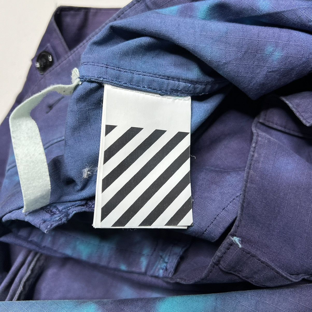 Off-White × Virgil Abloh Off-White (SS20) Tie-Dye Cargo Pants Size US 34 / EU 50 - 4 Thumbnail