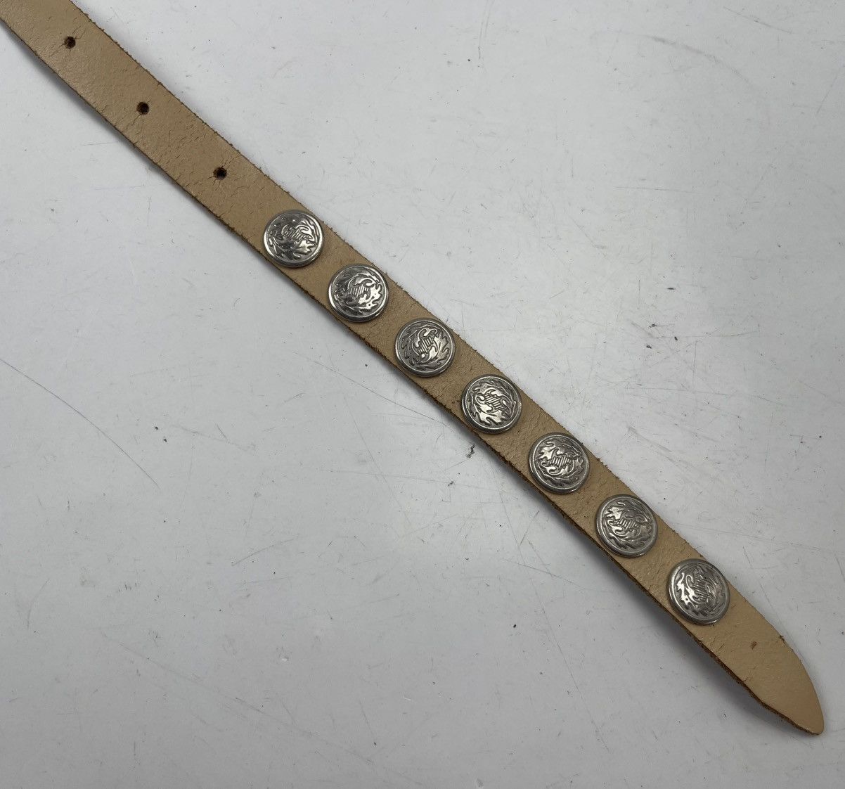 Japanese Brand × Seditionaries rare tiny studded belt tc36 Size 34 - 3 Thumbnail