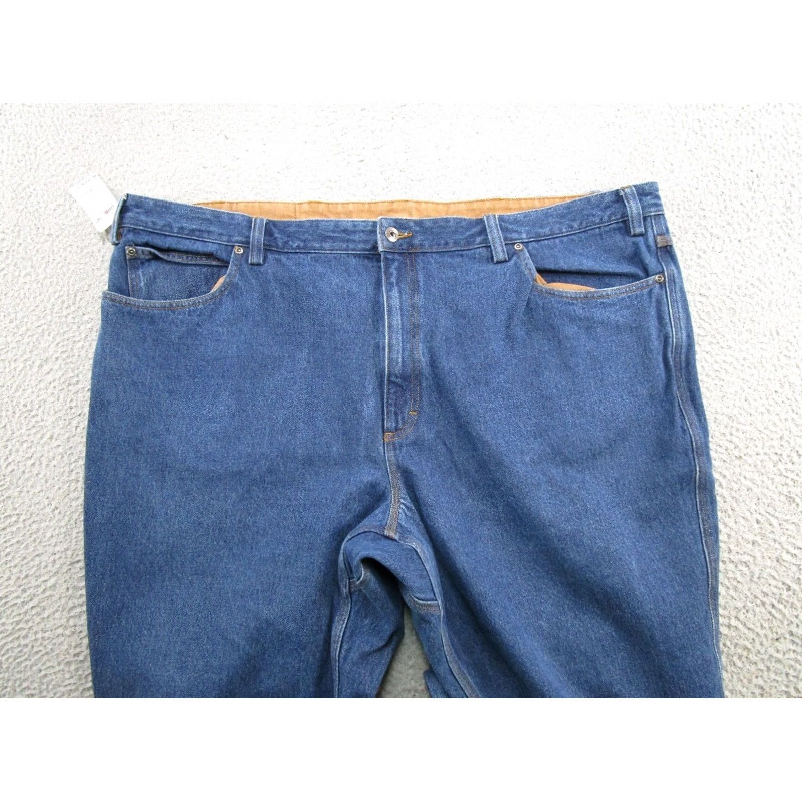 CO Duluth Men Jeans Ballroom 50x30 Relaxed Denim Blue NWT USA 5-Pocket Modern Straight Jeans Mens Size US 34 / EU 50 - 3 Thumbnail