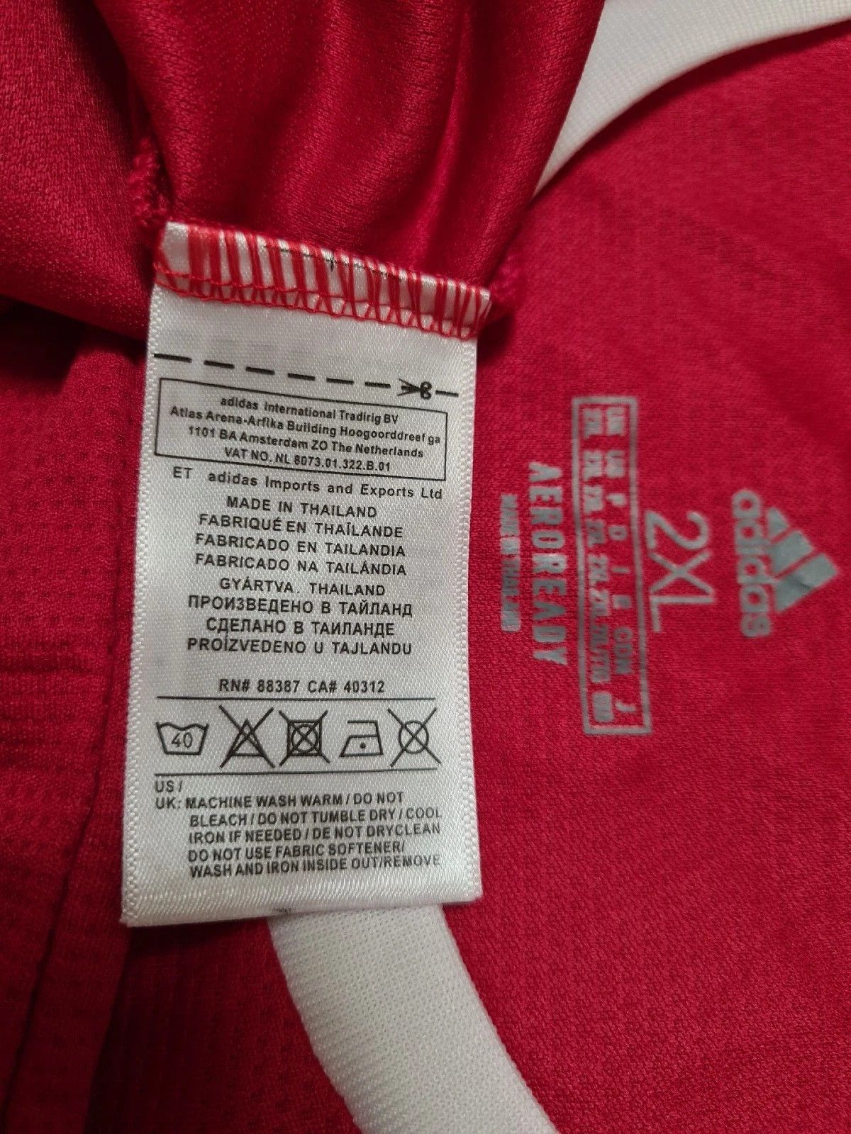 All Sport MANCHESTER UNITED 2021 2022 HOME FERNANDES FOOTBALL SOCCER Size US XXL / EU 58 / 5 - 10 Thumbnail
