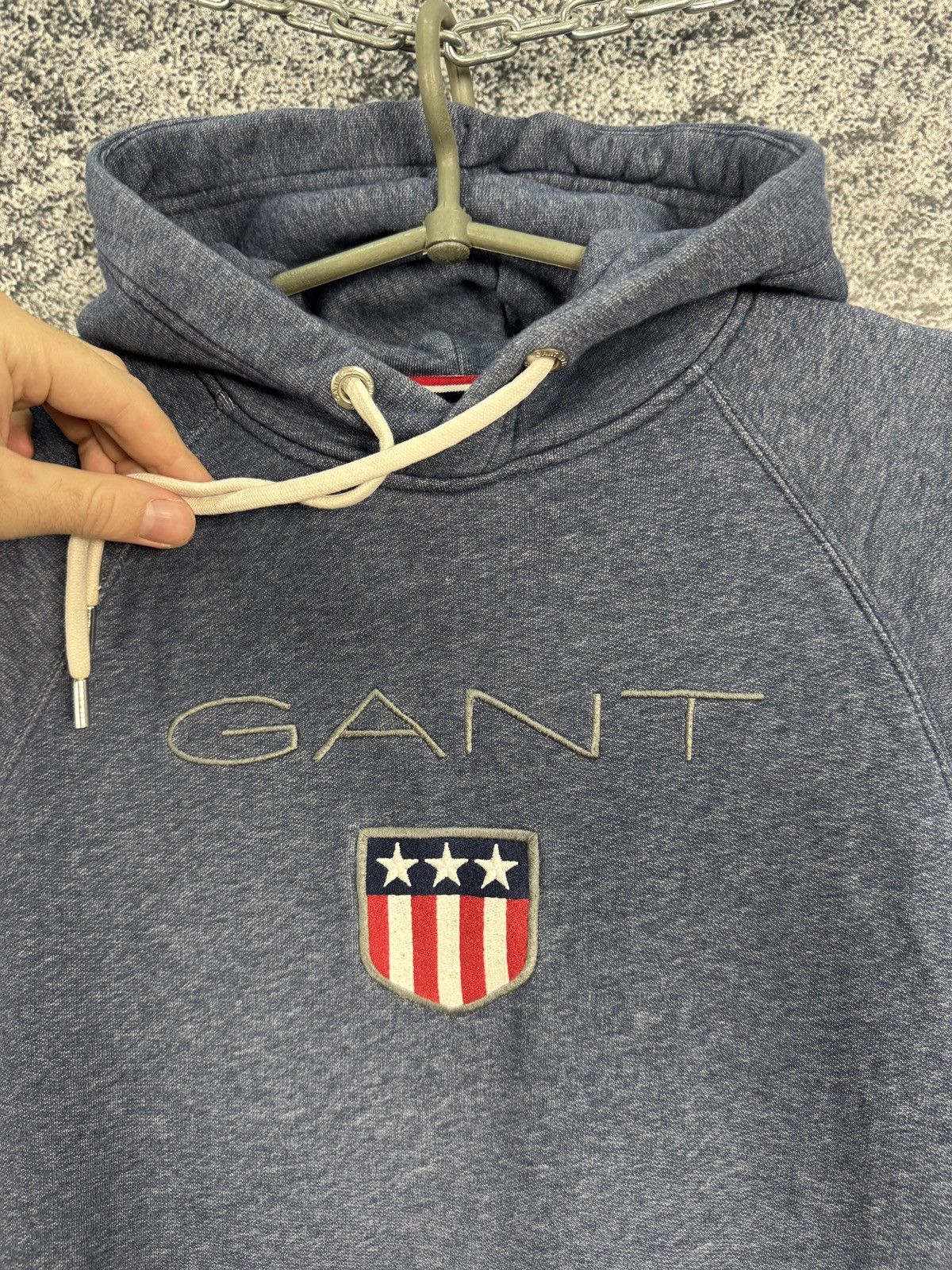 Gant Men’s GANT Hoodie Big Logo USA Sweatshirt Size M Size US M / EU 48-50 / 2 - 4 Thumbnail