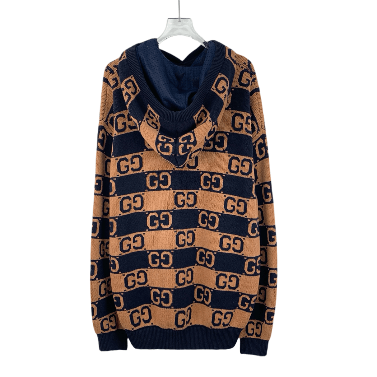 Gucci Gucci Knit Hoodie Colorblock Logo Jacquard (Size S Size US S / EU 44-46 / 1 - 6 Thumbnail