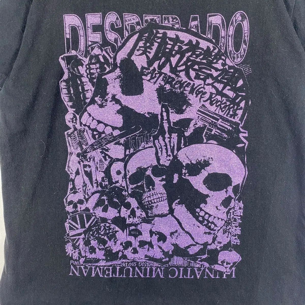 Japanese Brand Vintage SEX POT REVENGE Desperado Lunatic Minuteman Tee Size US M / EU 48-50 / 2 - 2 Thumbnail