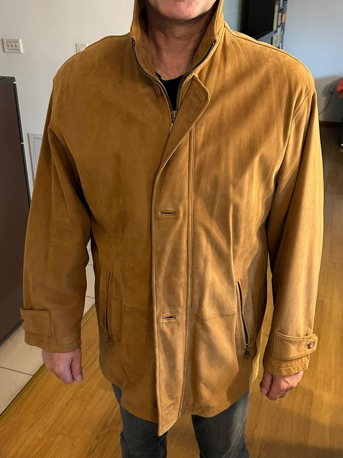 Other Men's genuine leather jacket Size US L / EU 52-54 / 3 - 2 Thumbnail