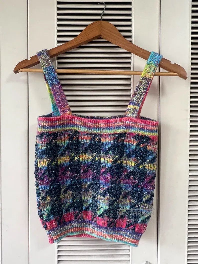 Chanel Chanel Knitted vest Size XXS / US 00 / IT 34 - 2 Thumbnail