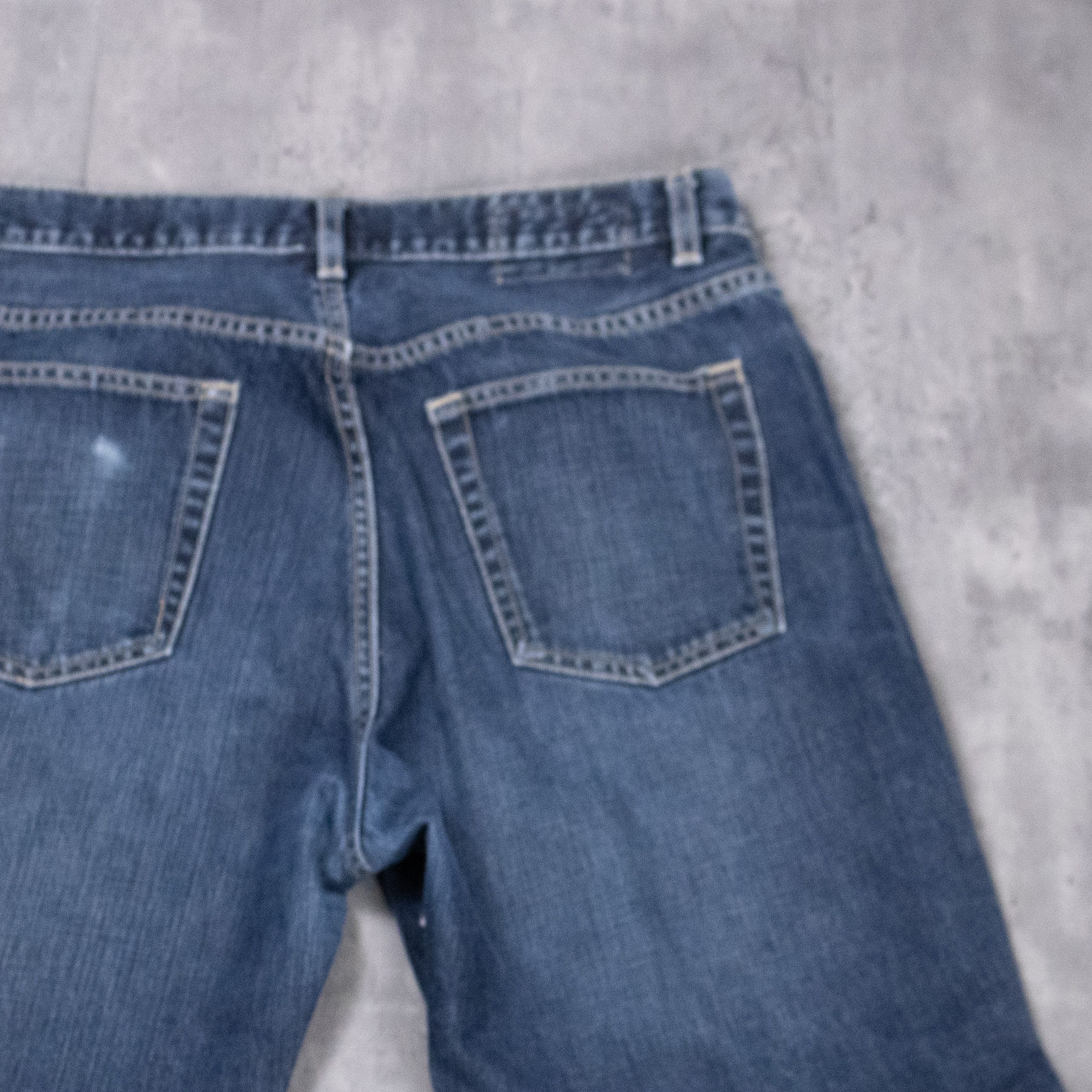 Banana Republic Vintage Y2K Banana Republic Baggy Indigo Denim Jeans Size US 34 / EU 50 - 14 Thumbnail