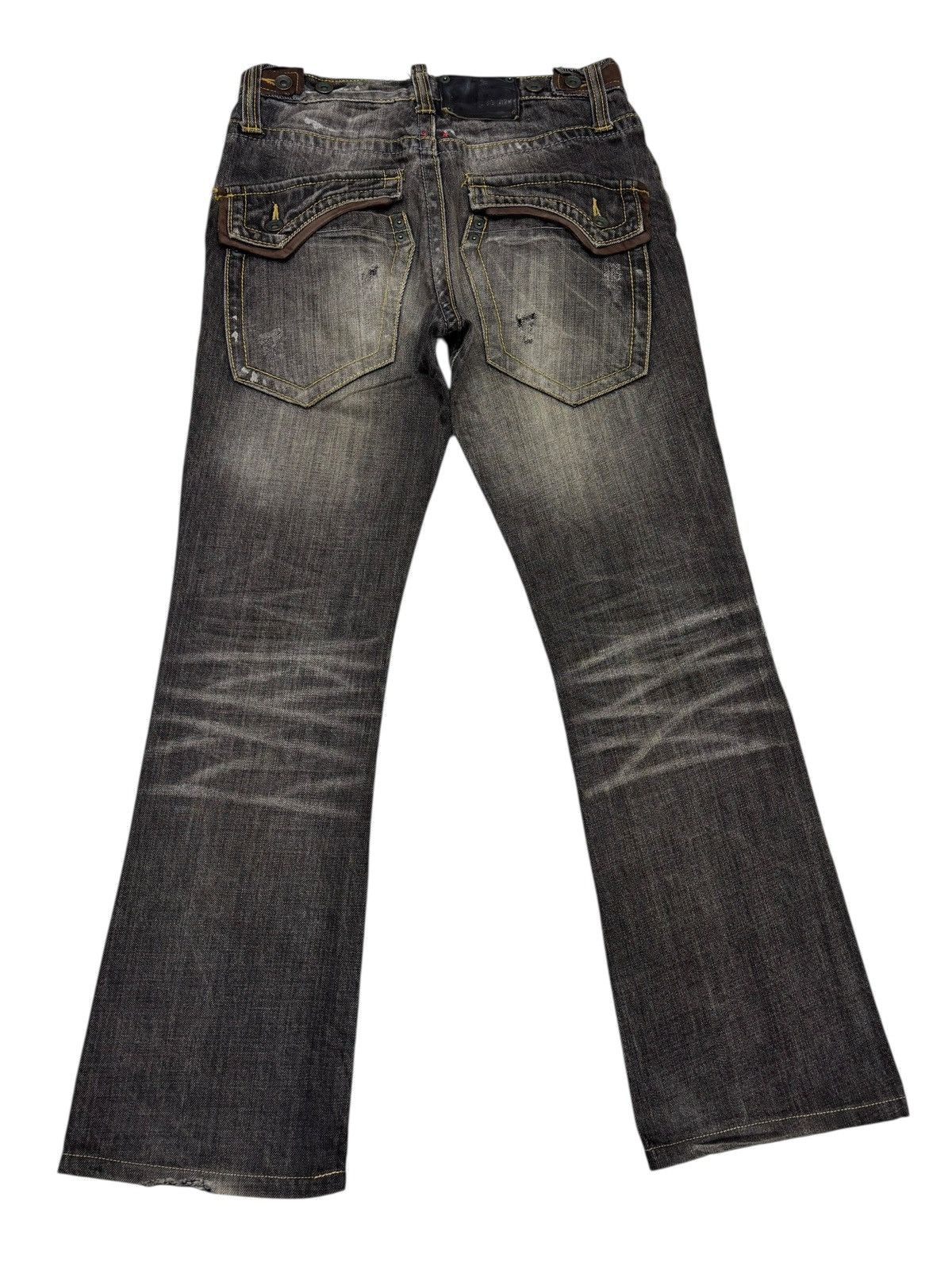 semanticdesign Semantic Design Punk Gothic Bootcut Distress Jeans Size 30" / US 8 / IT 44 - 4 Thumbnail