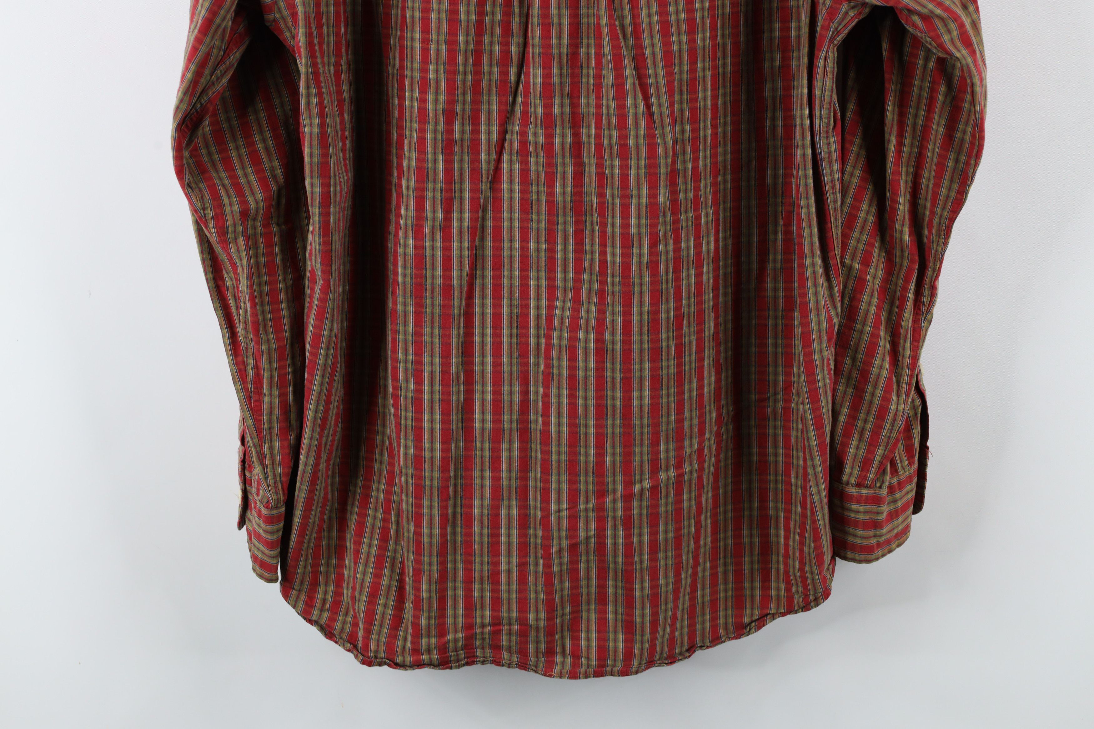 Nautica × Vintage Vintage 90s Nautica Collared Button Down Shirt Plaid Cotton Size US S / EU 44-46 / 1 - 13 Thumbnail