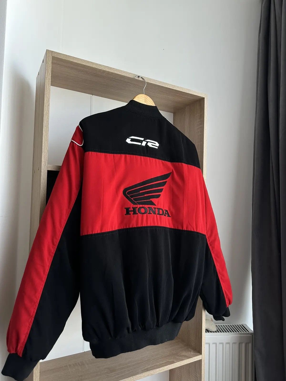 Honda × Vintage Vintage Honda Red Racing Formula Uno Jacket Size US M / EU 48-50 / 2 - 13 Thumbnail