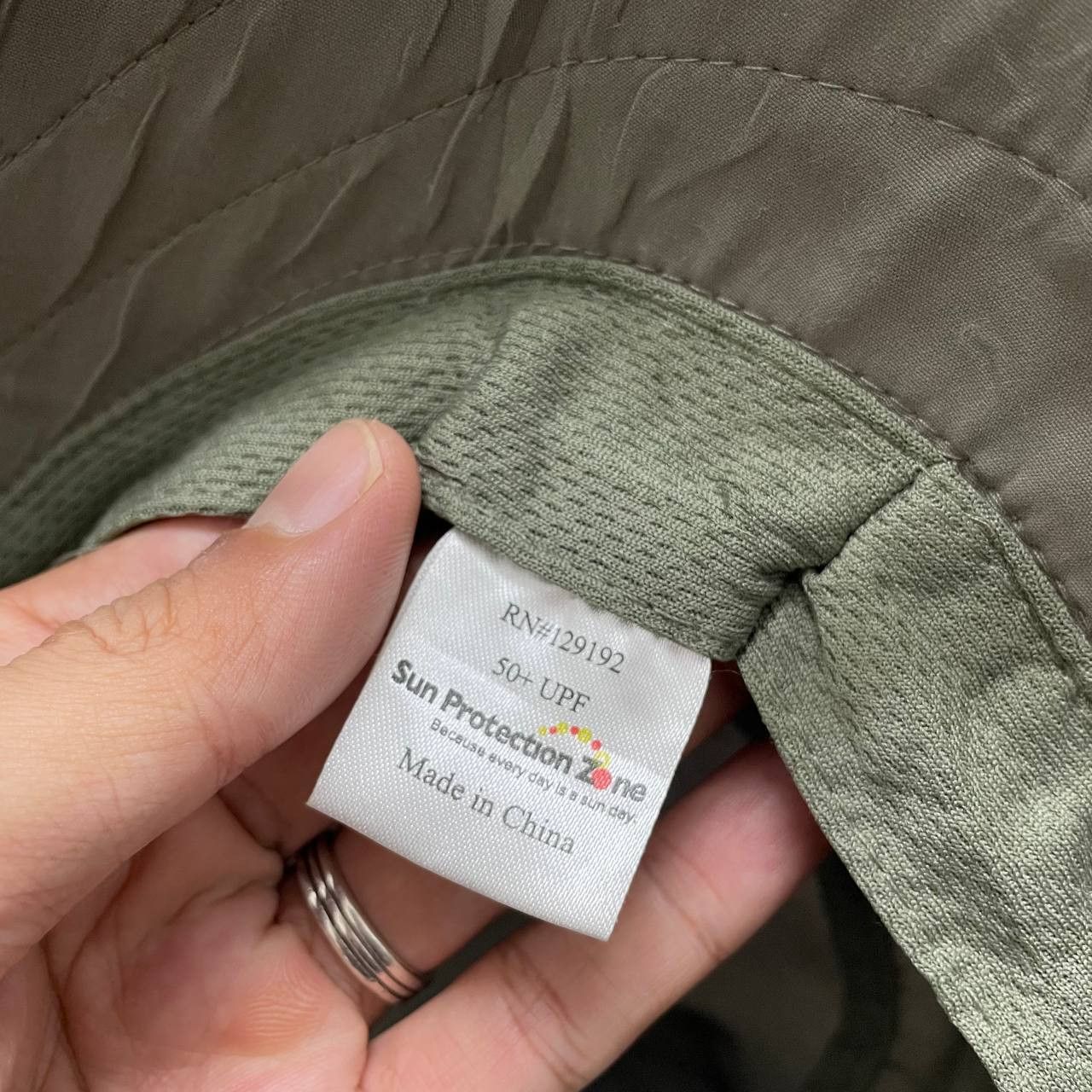 Rising Sun & Co. ⭐️SALE⭐️ SUN PROTECTION ZONE BRIM OUTDOOR BUCKET HAT Size ONE SIZE - 6 Thumbnail