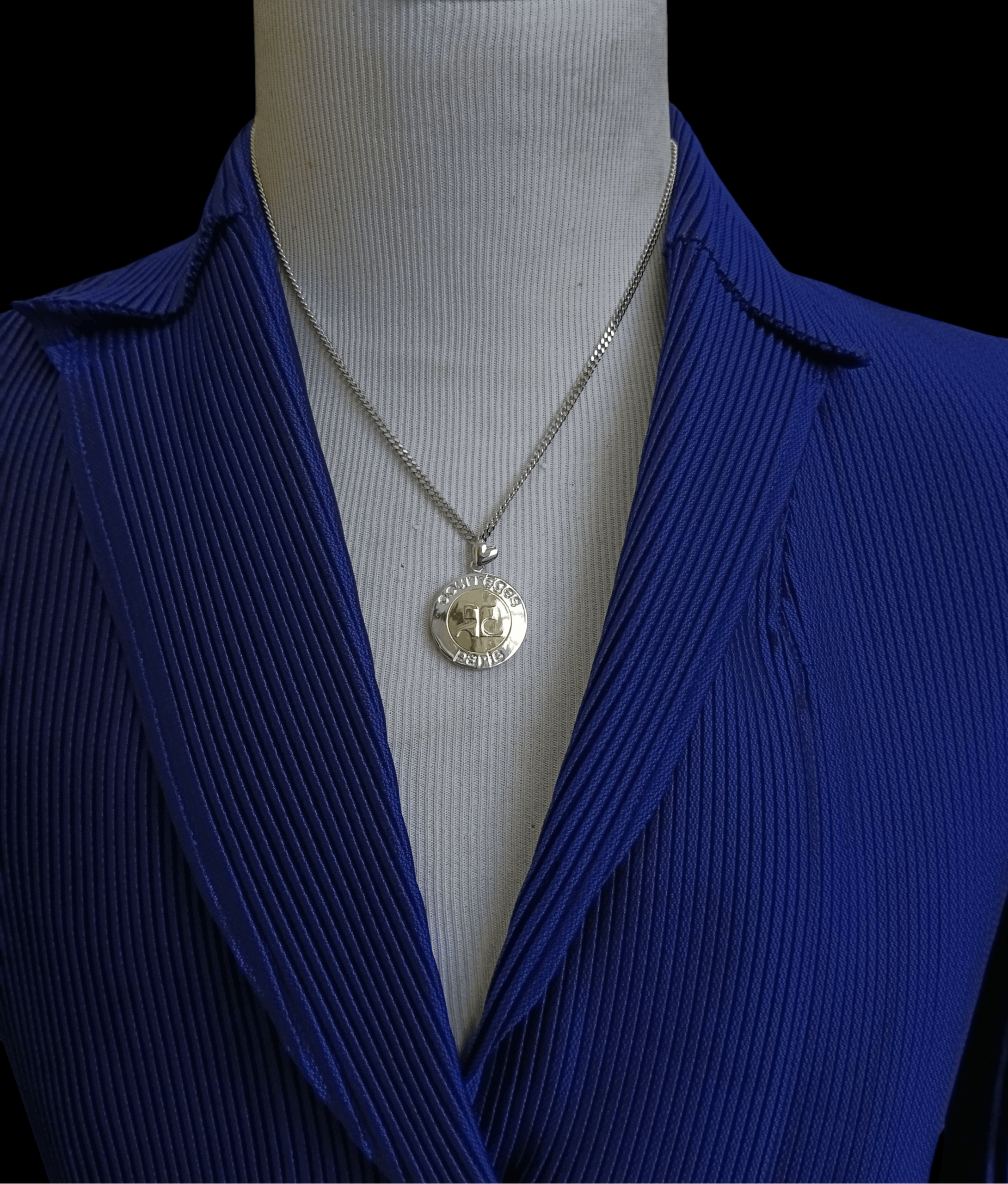 COURREGES PARIS COIN NECKLACE