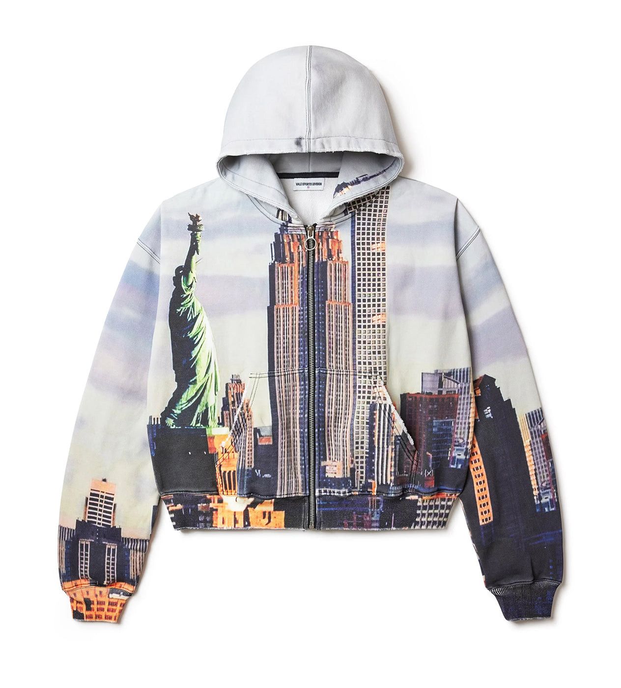 Vale Forever Skyline Zip Up Hoodie White Size US XL / EU 56 / 4 - 1 Thumbnail