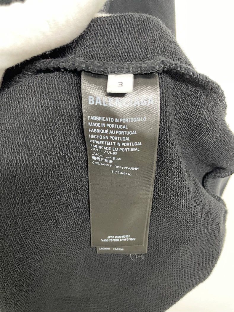 Balenciaga Balenciaga Round neck sweater black Size US L / EU 52-54 / 3 - 3 Thumbnail