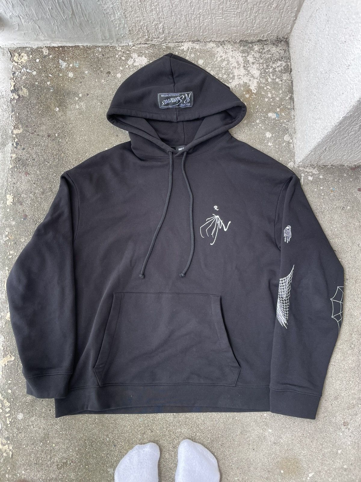 Raf Simons raf simons gothic web hoodie fw21/22 Size US L / EU 52-54 / 3 - 1 Thumbnail