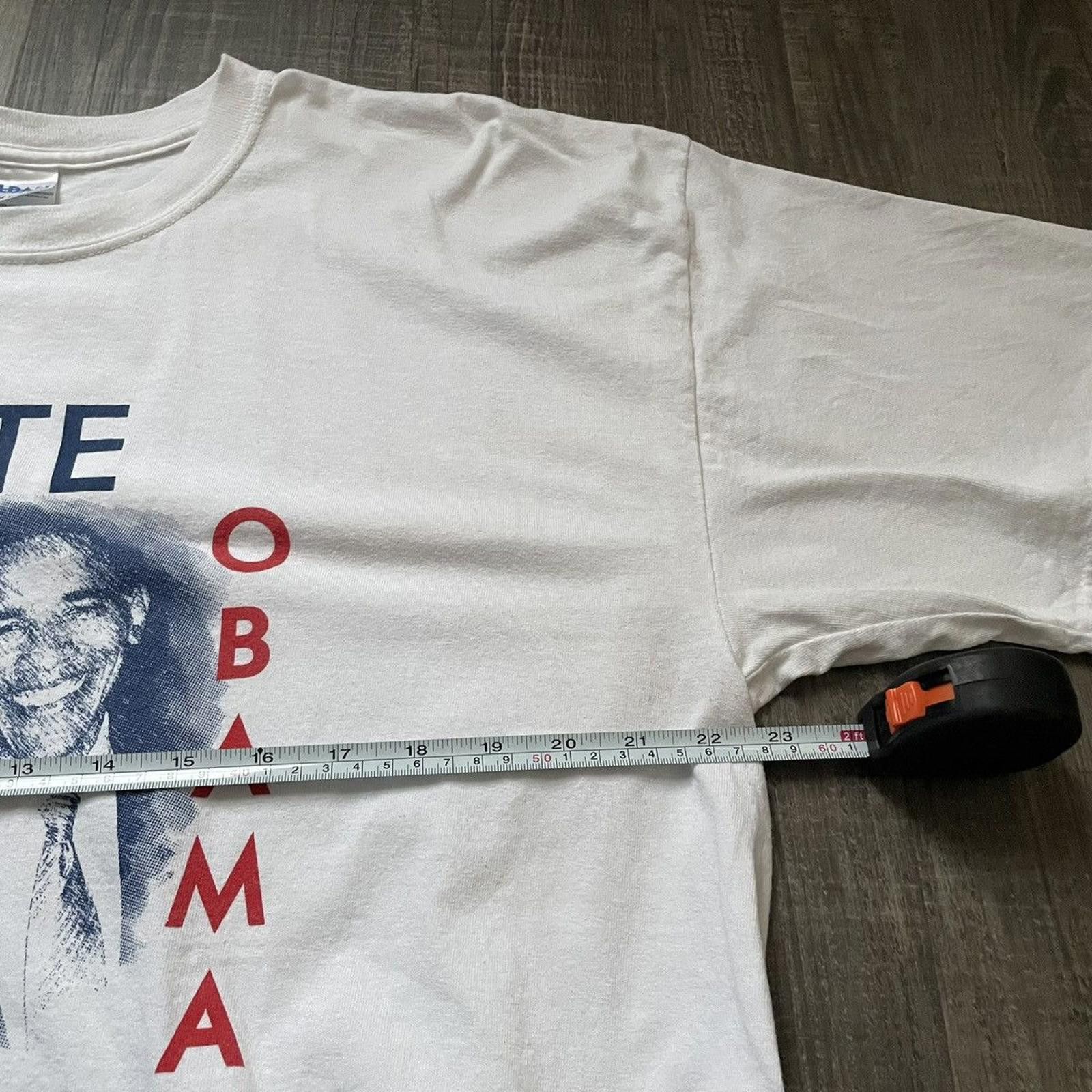 Gildan GILDAN • VNTG "Obama" Pre-Shrunk Tee (XL) Size US XL / EU 56 / 4 - 2 Thumbnail