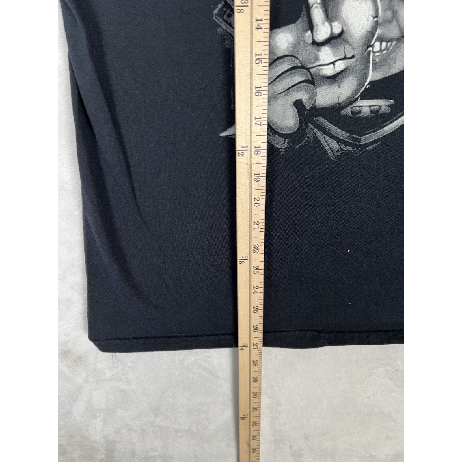 Gildan Vintage Oakland Raiders T-Shirt Size XL Y2K Raider Nation Ch Size US XL / EU 56 / 4 - 7 Thumbnail