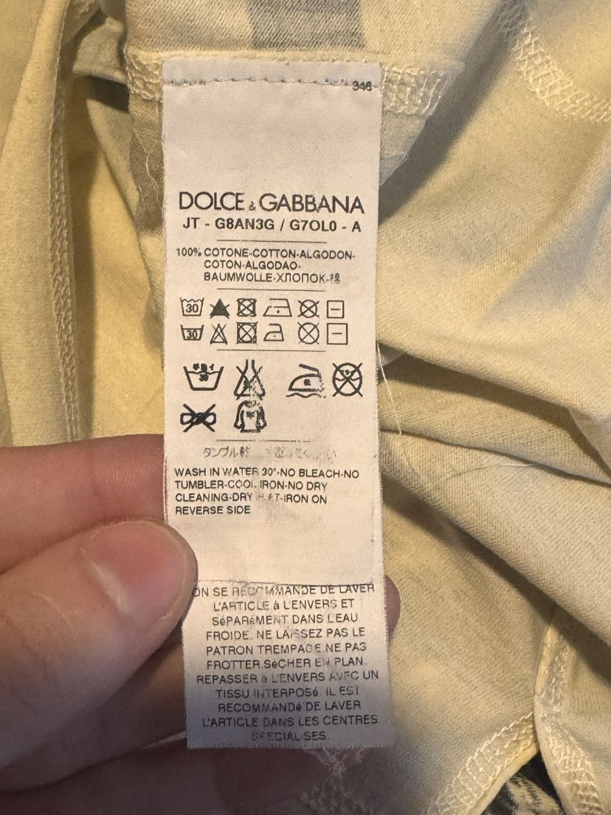 Dolce & Gabbana Dolce & Gabbana Shirt Size US S / EU 44-46 / 1 - 5 Thumbnail