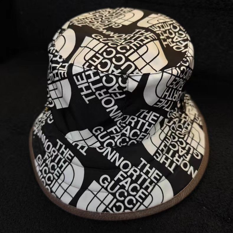 Gucci White All-Over Print Dragon Bucket Hat. Q10 Size ONE SIZE - 7 Thumbnail