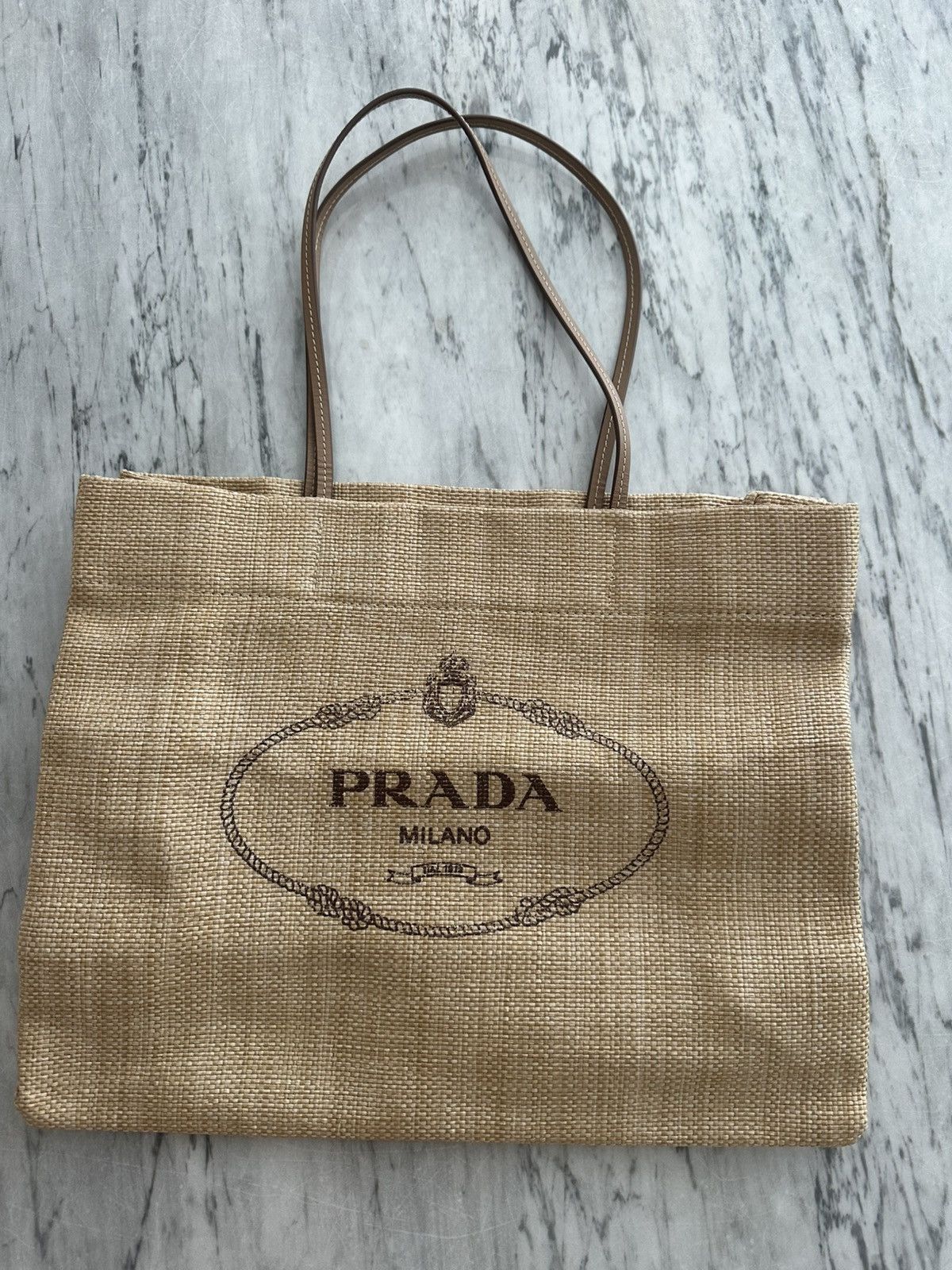 Prada Authentic Prada Milano Beach Bag Size ONE SIZE - 7 Thumbnail