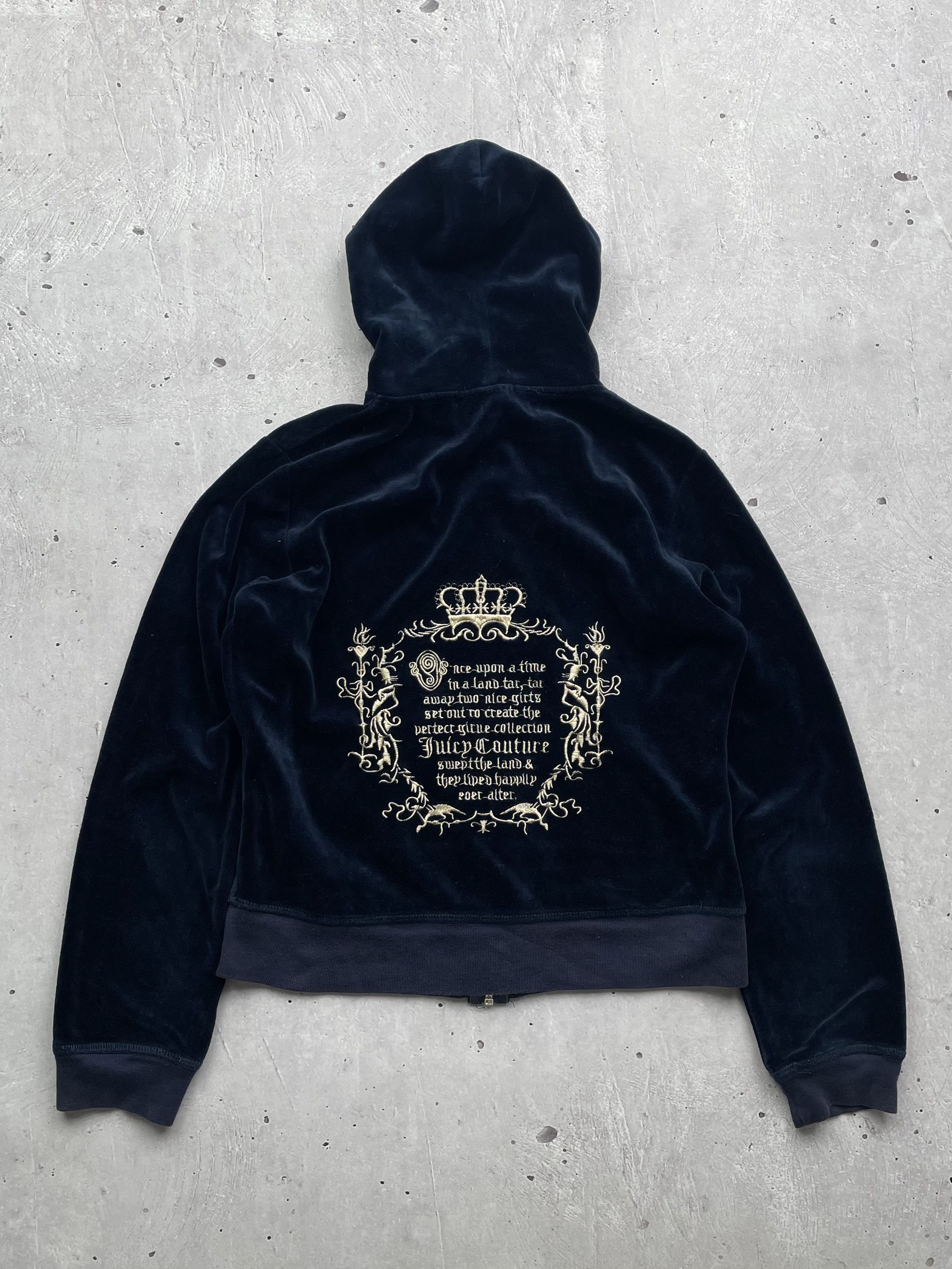 Juicy Couture Juicy Couture Vintage Velour Hoodie Size L / US 10 / IT 46 - 6 Thumbnail