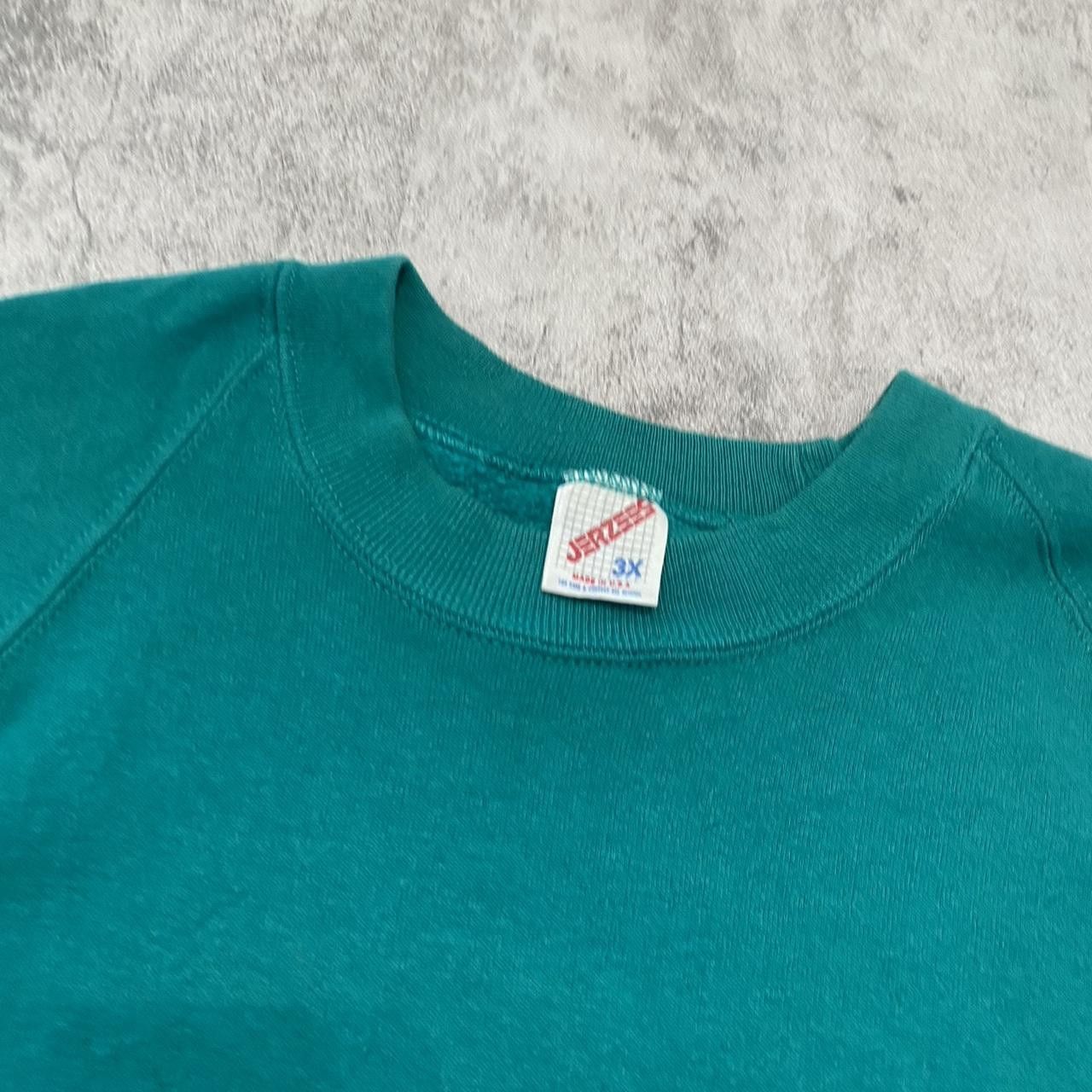 Jerzees Jerzees Teal green crewneck sweatshirt Size US M / EU 48-50 / 2 - 3 Thumbnail