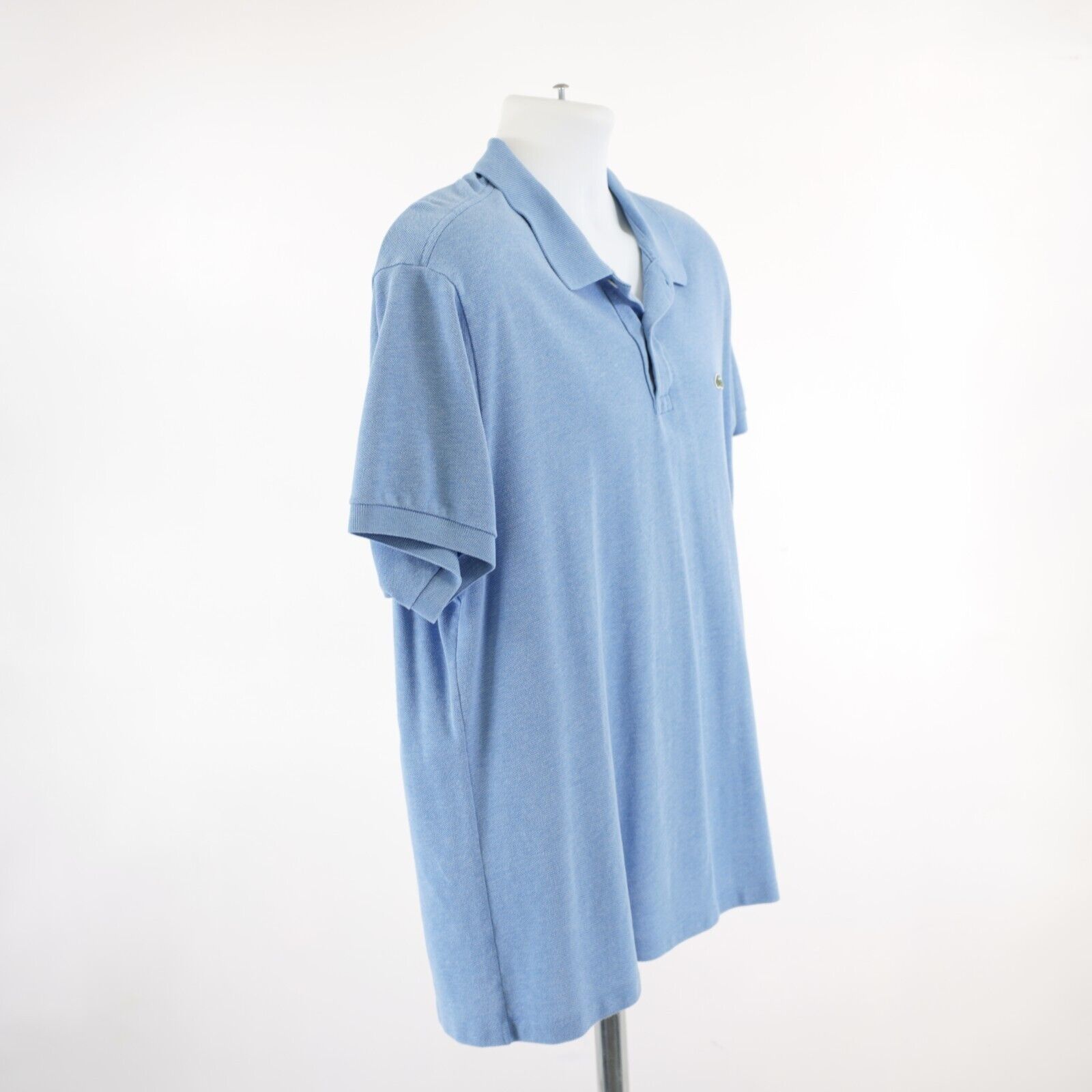 Lacoste Lacoste Classic Fit Blue Size 7 Collared Polo Shirt Short Sl Size US XL / EU 56 / 4 - 8 Thumbnail