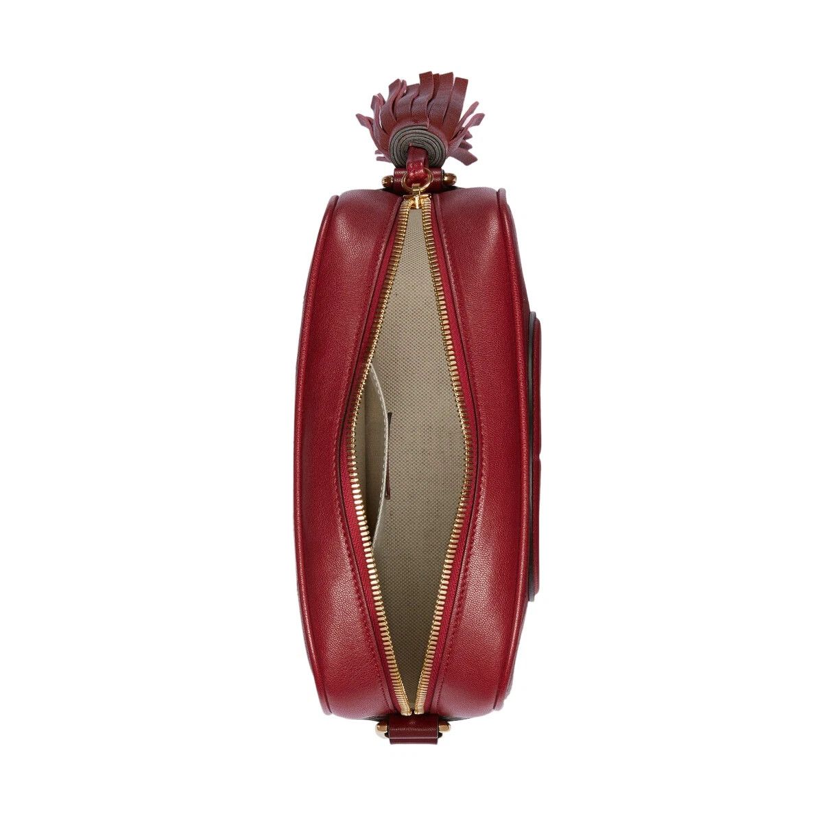 Gucci GUCCI Blondie Small Red Leather Shoulder Bag Size ONE SIZE - 5 Thumbnail