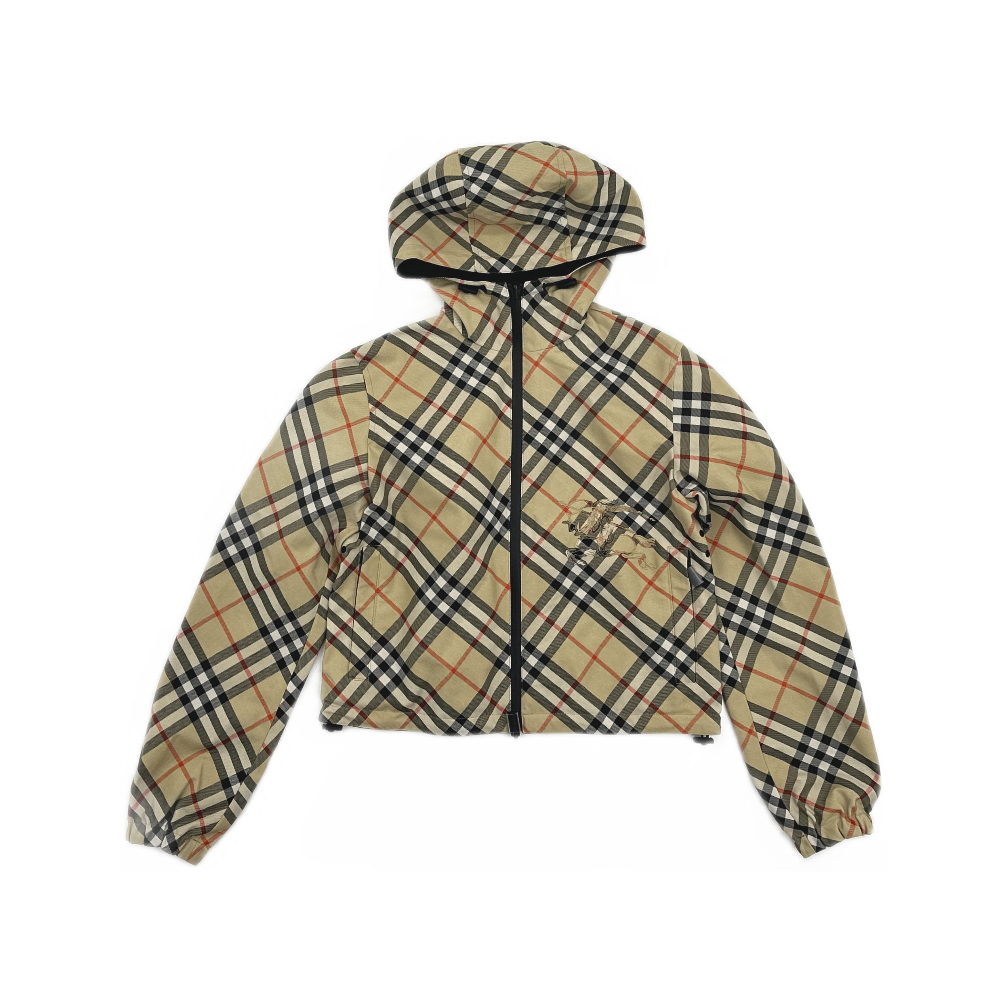 Burberry Burberry Reversible Check Hooded Jacket XXS Size XXS / US 00 / IT 34 - 1 Thumbnail