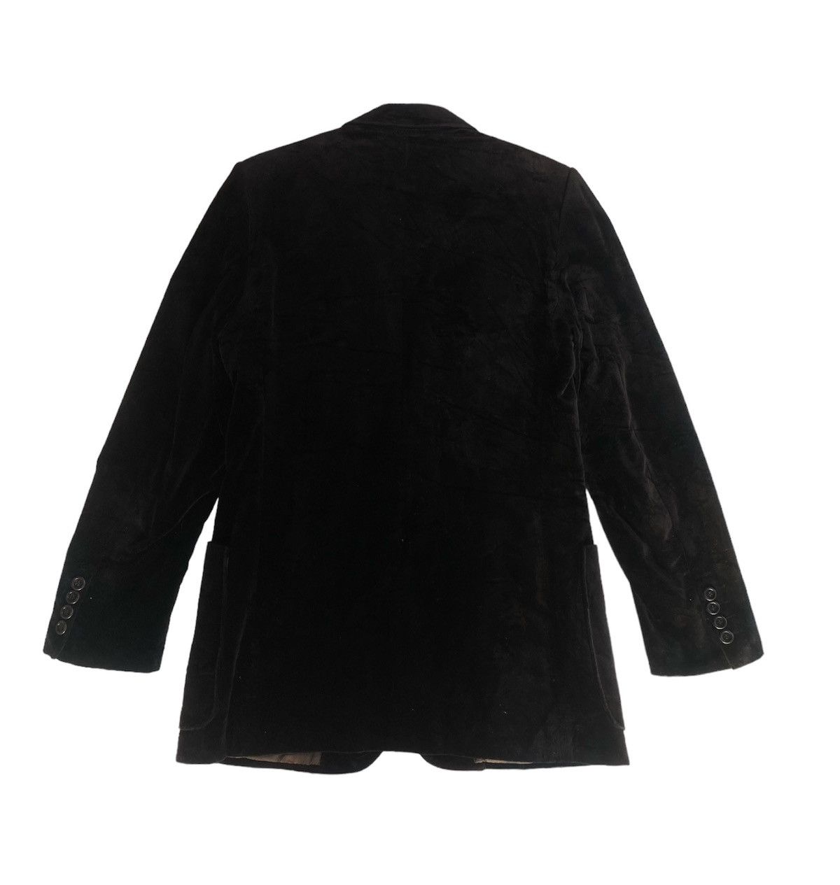 Yves Saint Laurent Vintage Yves Saint Laurent Velvet Blazer Size 38L - 2 Thumbnail