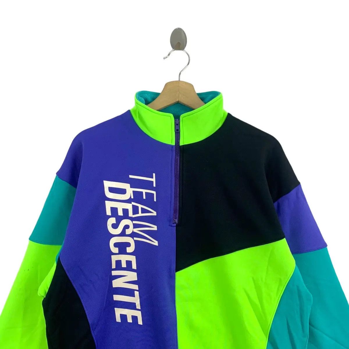 Descente Vtg 90’ DESCENTE TEAM JAPAN Multicolour Art Warm Jacket Size US L / EU 52-54 / 3 - 5 Thumbnail
