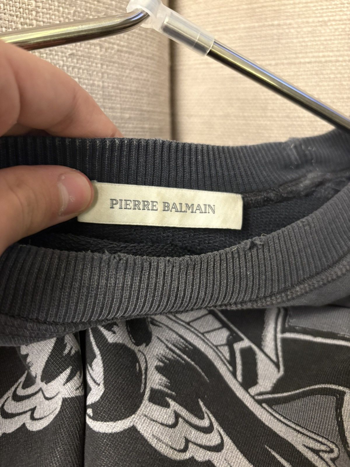 Balmain Balmain “Sons Of Pierre Balmain” Sweatshirt Size US XL / EU 56 / 4 - 3 Thumbnail