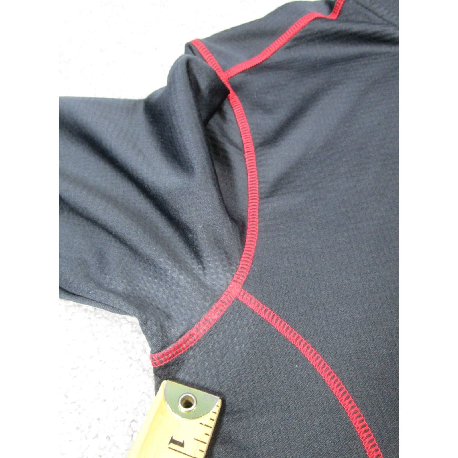 Under Armour Under Armour Sweatshirt Mens Large Black Red Coldgear Running Quarter Zip Size US L / EU 52-54 / 3 - 6 Thumbnail