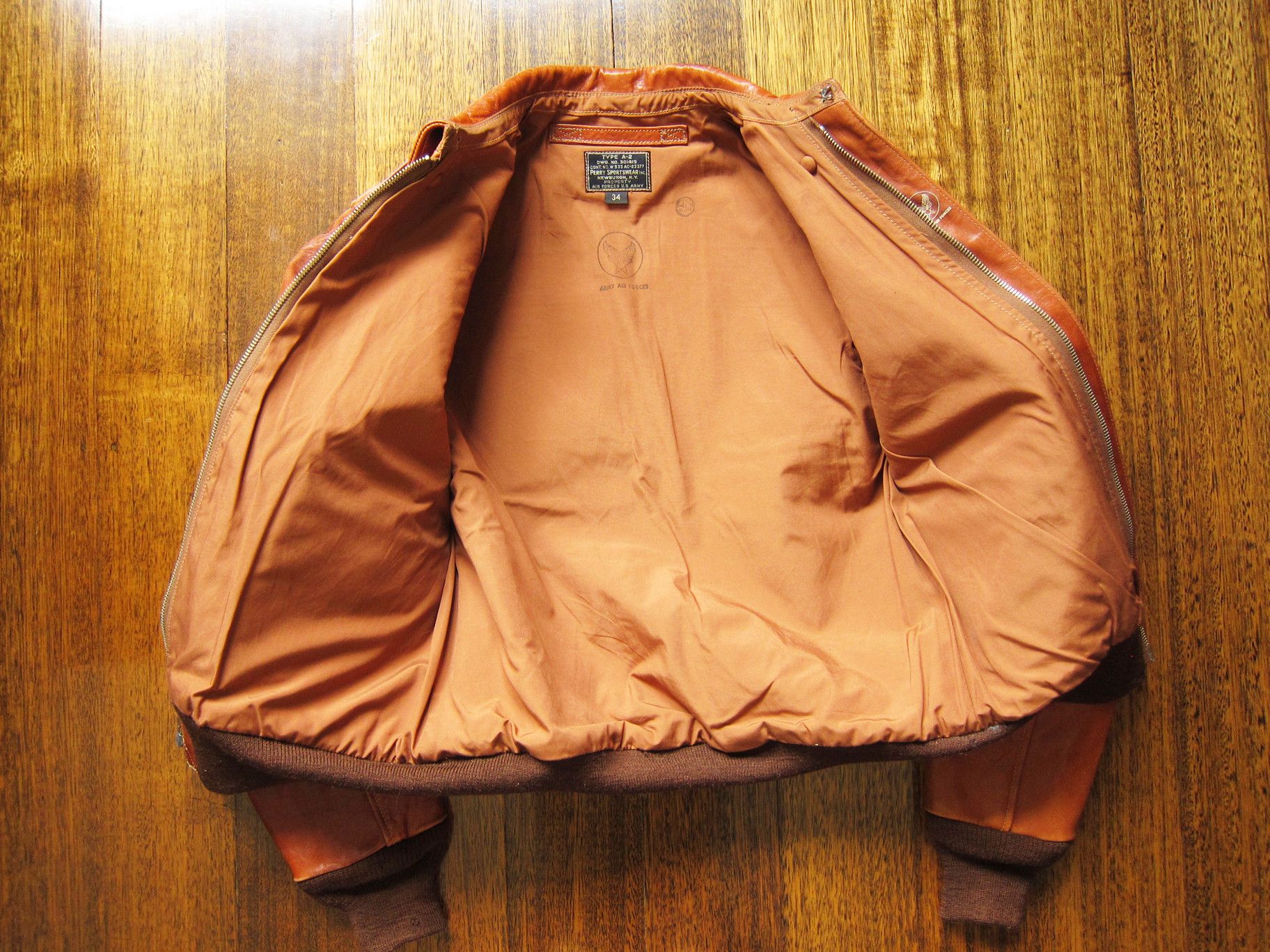 Buzz Rickson's Buzz Rickson’s / Horsehide Type A-2 Pilots Jacket Size XS 34 Size US XS / EU 42 / 0 - 2 Thumbnail