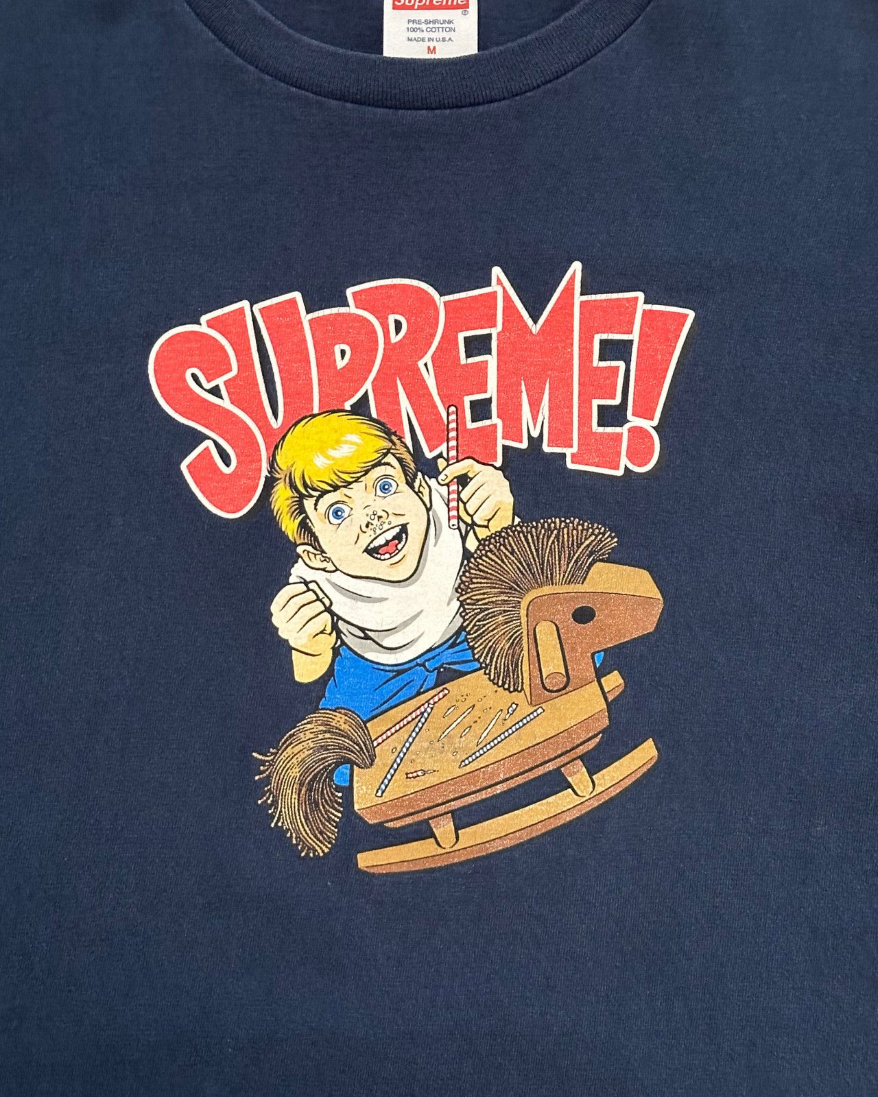 Supreme 2010 Supreme Sean Cliver Sugar Rush/Pixie Kid T-Shirt Medium Size US M / EU 48-50 / 2 - 3 Thumbnail