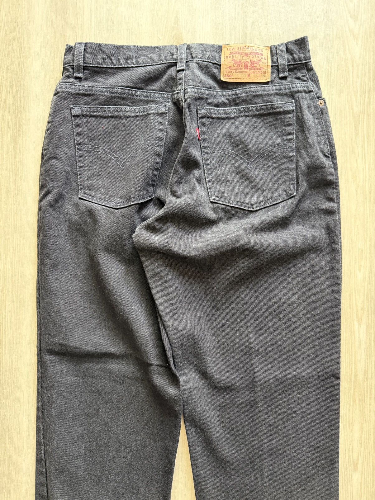 Levi's Vintage Levis 550 Relaxed Fit USA Sz 14 Size 32" / US 10 / IT 46 - 2 Thumbnail