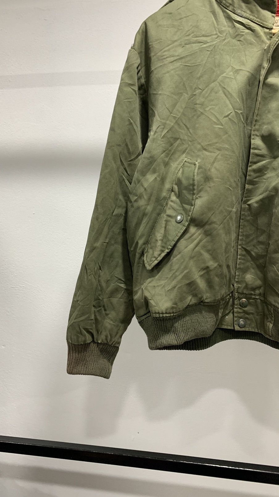 Vintage Vintage 60s Pilot Jacket Military Rare Size US L / EU 52-54 / 3 - 3 Thumbnail