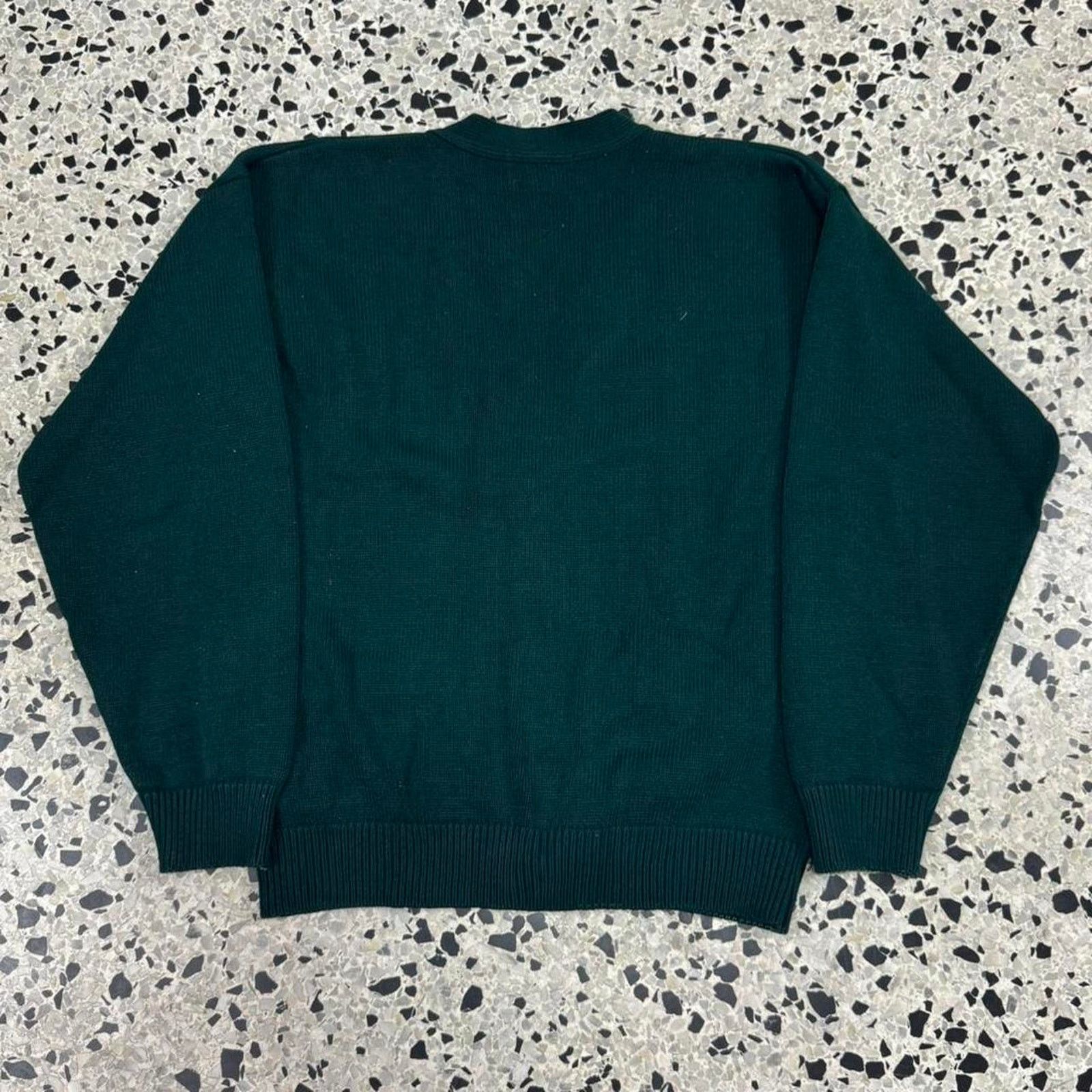 Vintage VINTAGE 90S Y2K MADE IN USA CATHOLIC SCHOOL PAINTED CARDIGAN Size US S / EU 44-46 / 1 - 6 Thumbnail