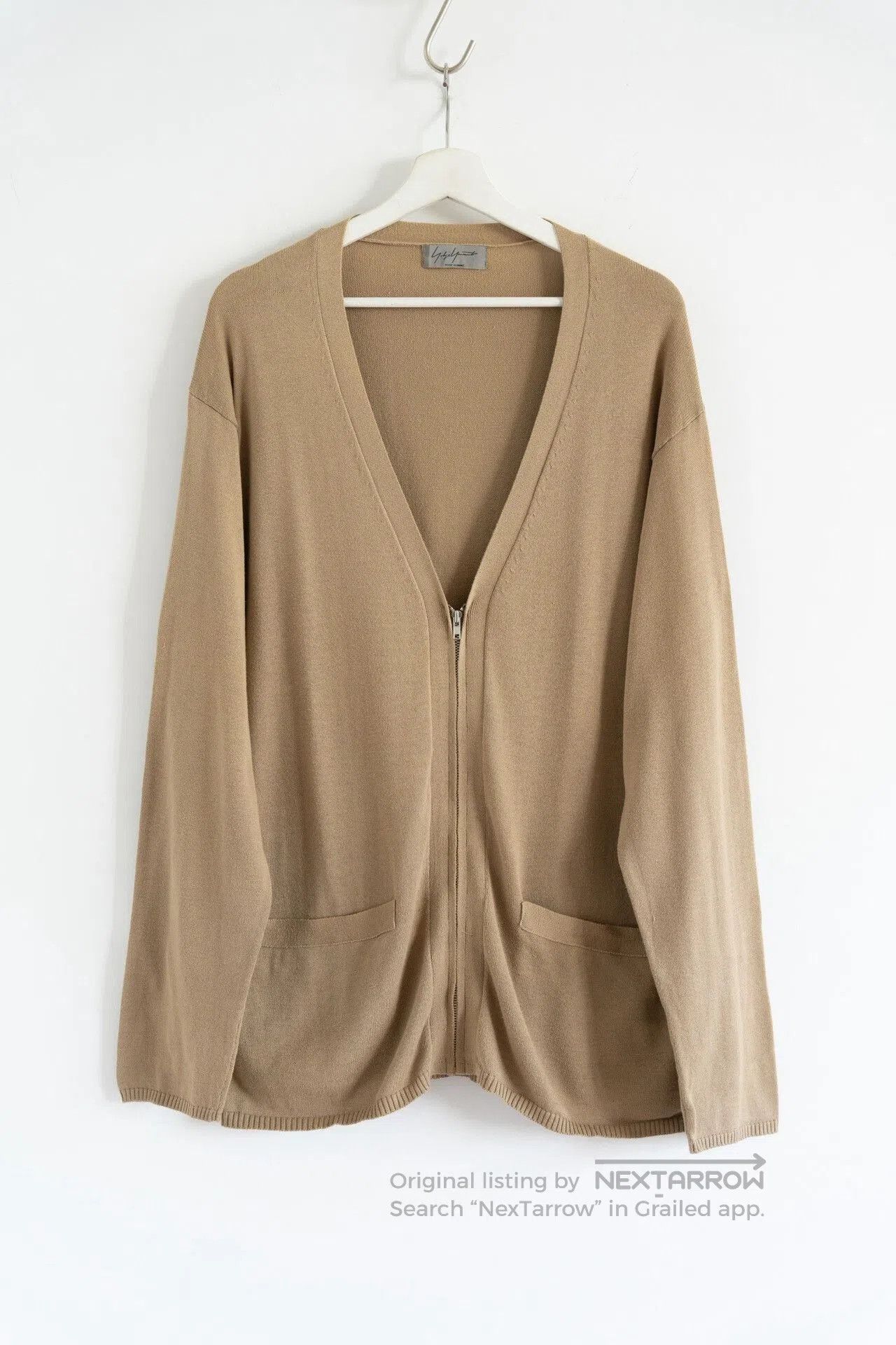 Yohji Yamamoto beige zip. Size US M / EU 48-50 / 2 - 1 Thumbnail