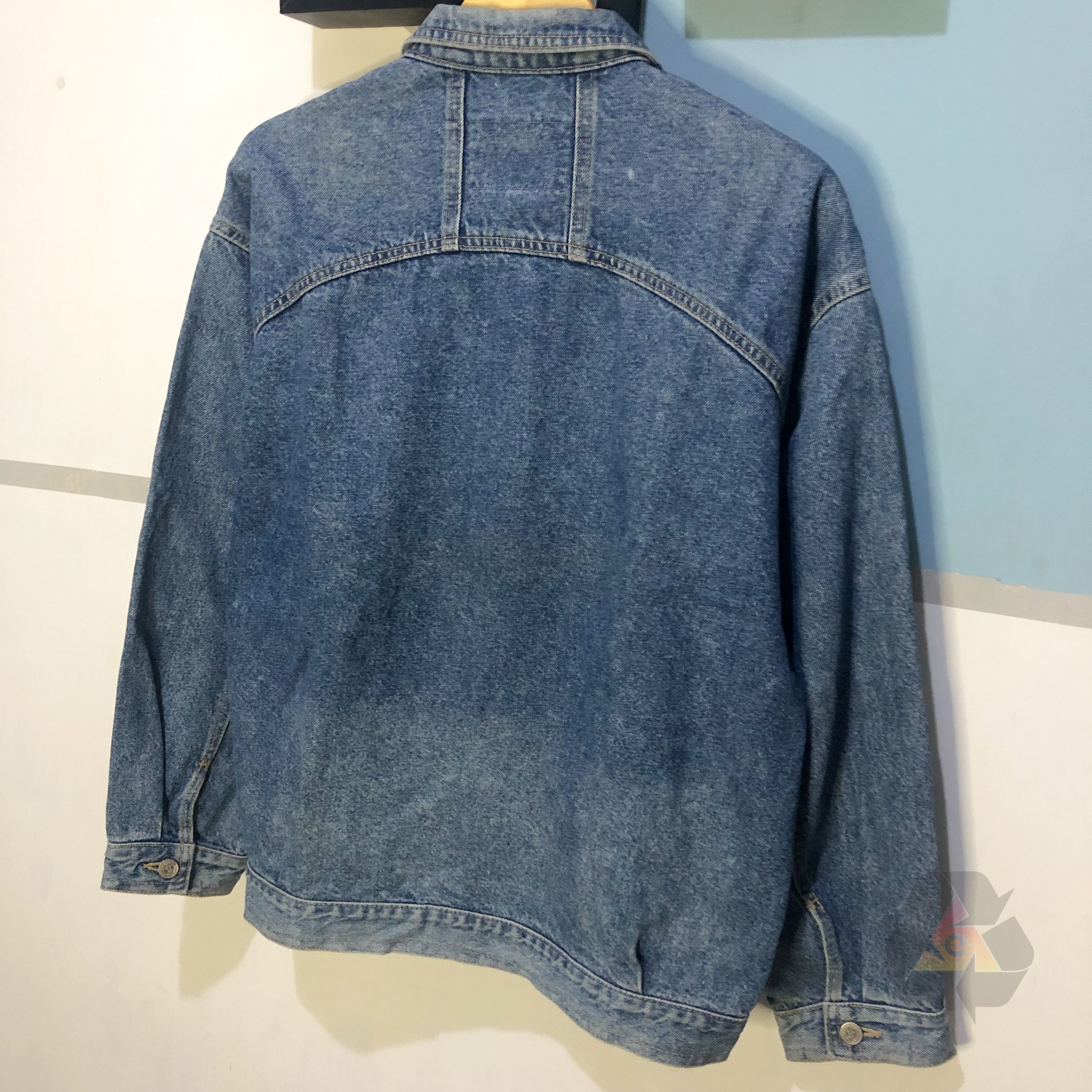 Vintage Vintage 90s SD CLUB Severely Selected Goods Denim Jacket Size US L / EU 52-54 / 3 - 13 Thumbnail